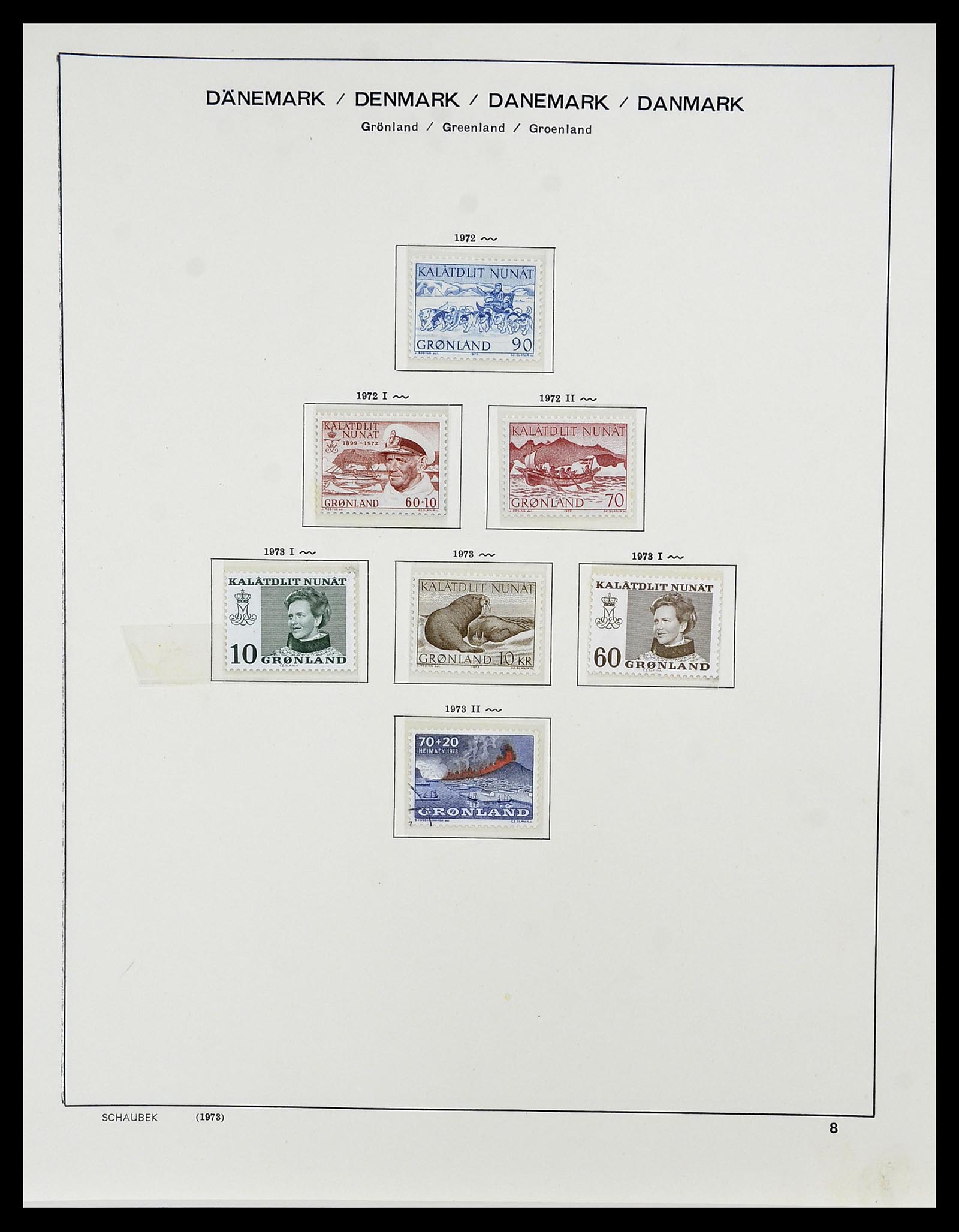 34733 533 - Stamp Collection 34733 Scandinavia 1856-1999.
