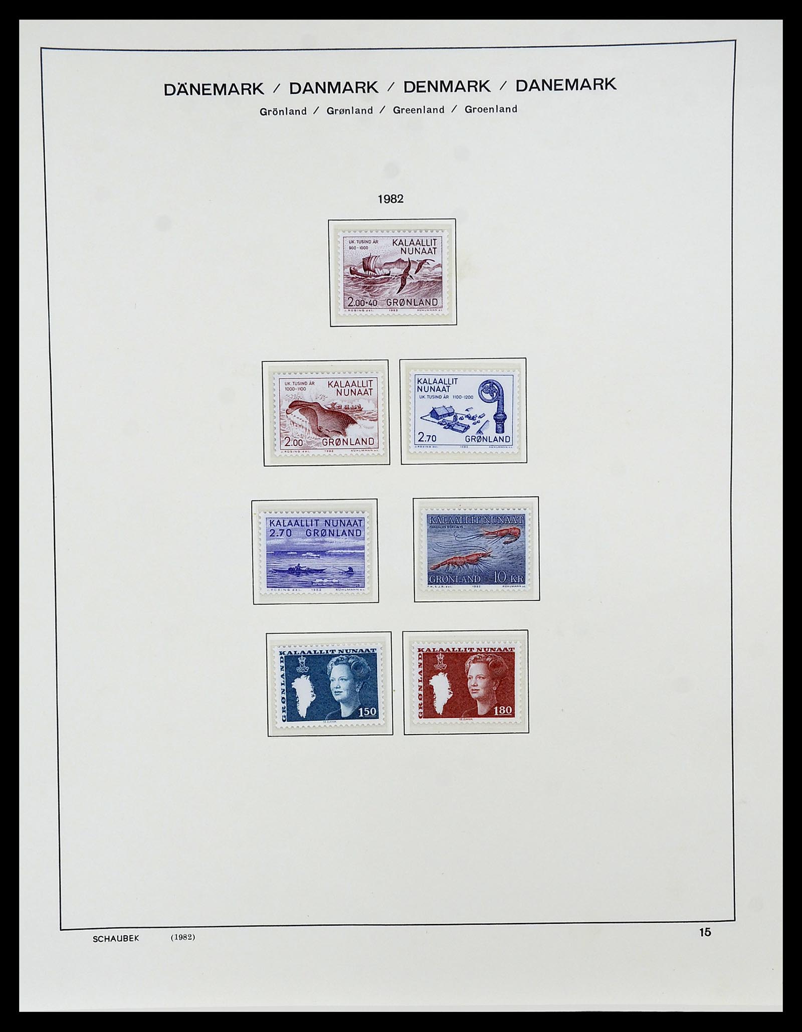 34733 541 - Postzegelverzameling 34733 Scandinavië 1856-1999.