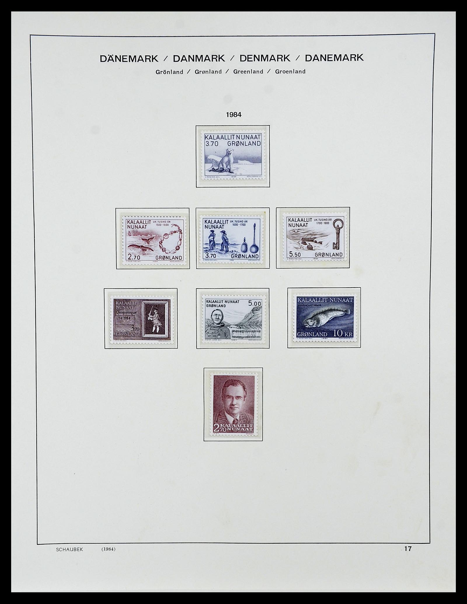 34733 543 - Postzegelverzameling 34733 Scandinavië 1856-1999.