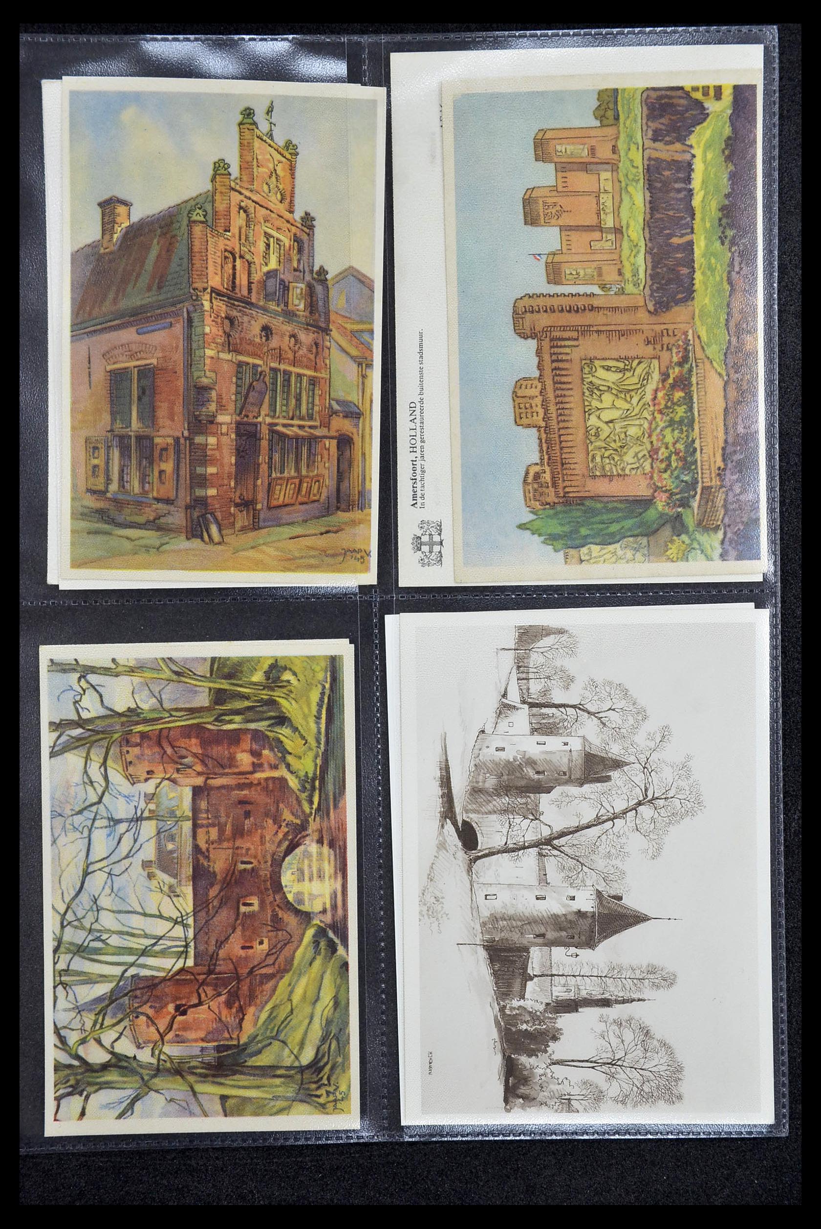 34734 010 - Postzegelverzameling 34734 Amersfoort ansichtkaarten.