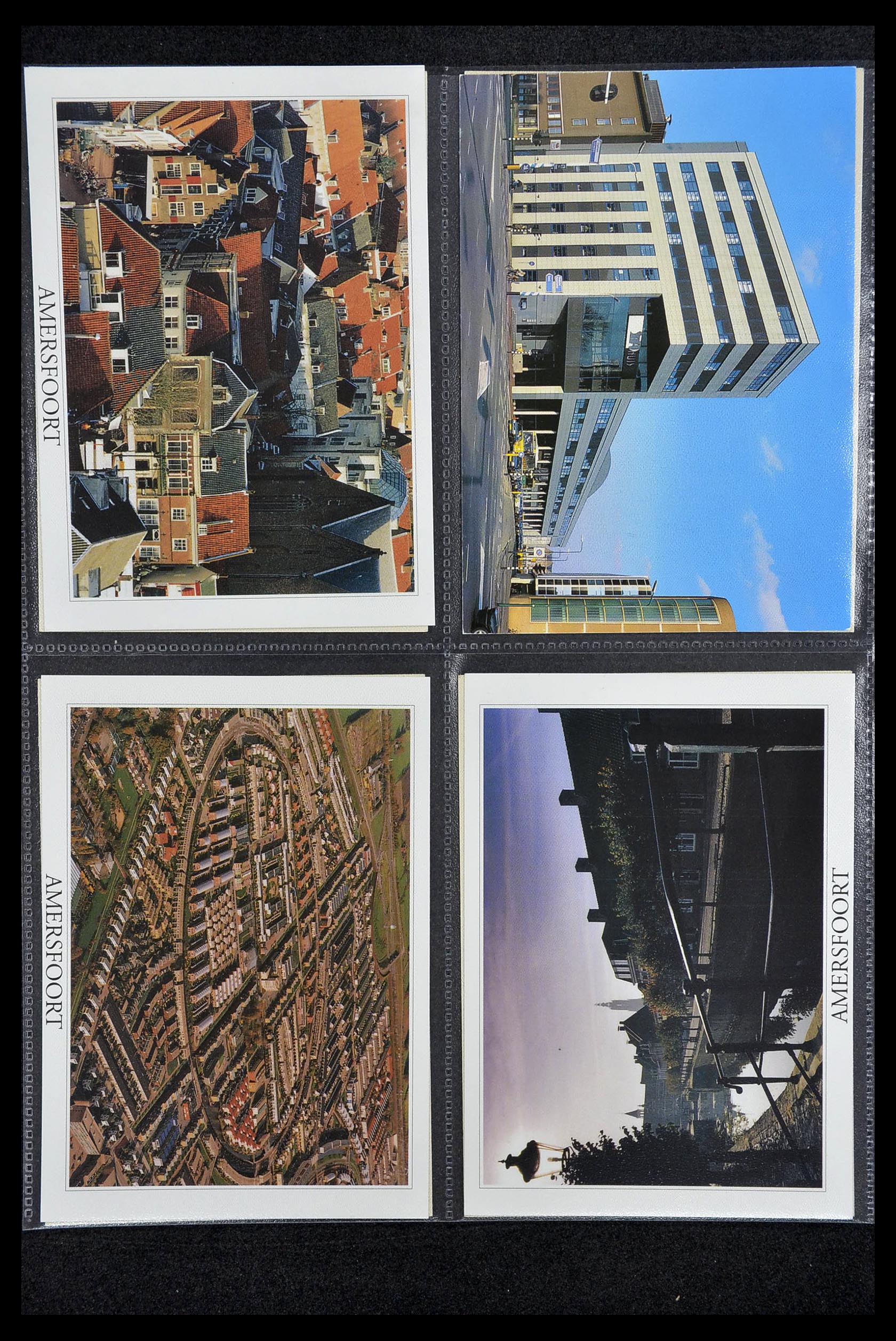34734 024 - Postzegelverzameling 34734 Amersfoort ansichtkaarten.