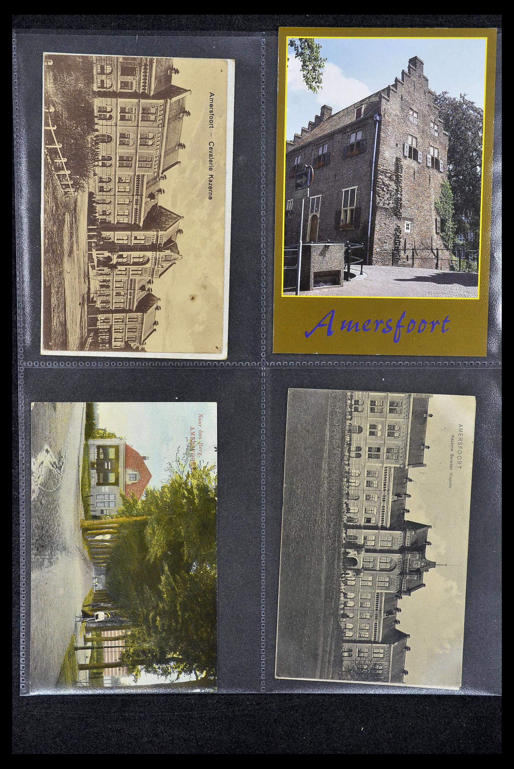 34734 032 - Postzegelverzameling 34734 Amersfoort ansichtkaarten.