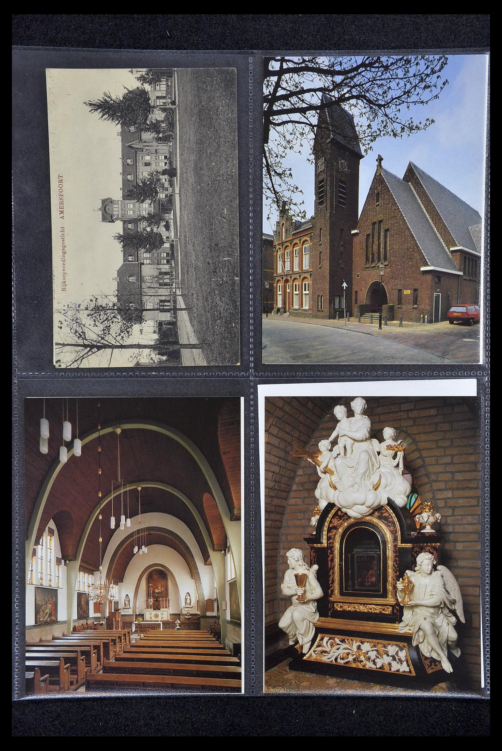 34734 033 - Postzegelverzameling 34734 Amersfoort ansichtkaarten.