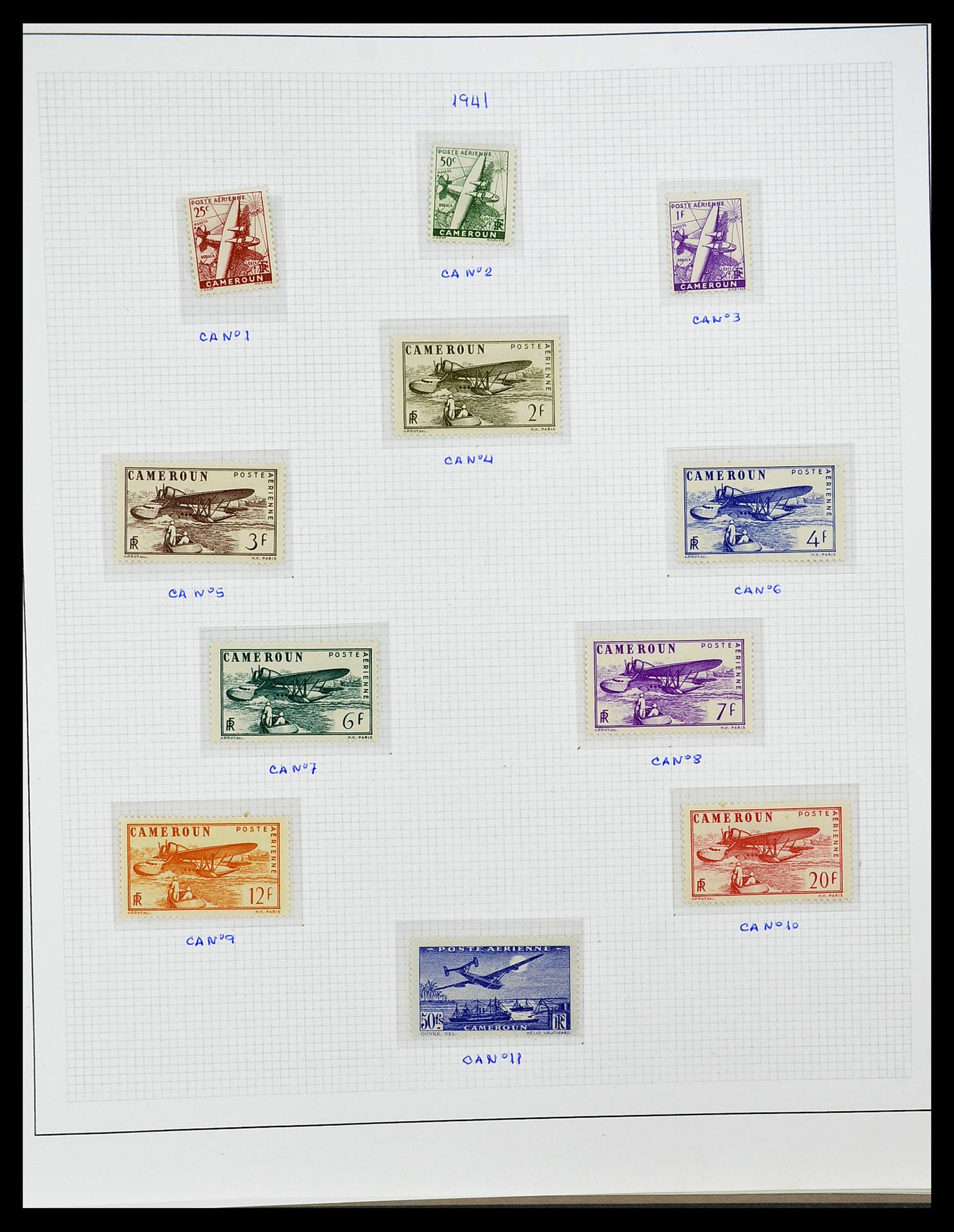 34737 003 - Stamp Collection 34737 Motif airplanes/airmail 1914-2009.