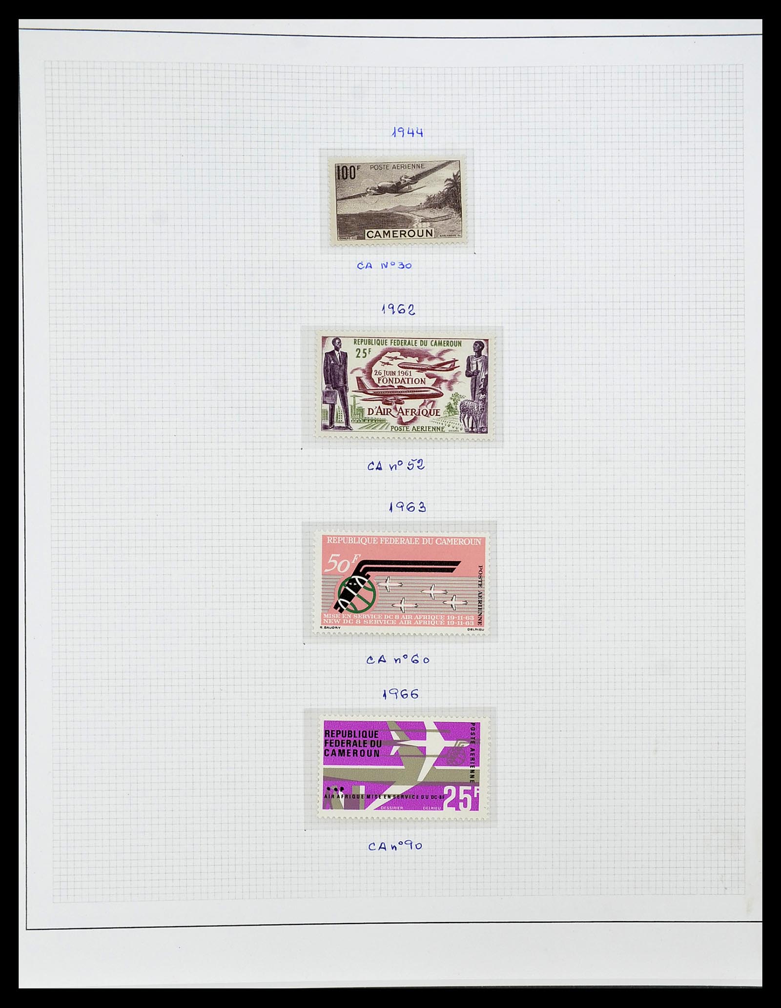 34737 004 - Stamp Collection 34737 Motif airplanes/airmail 1914-2009.