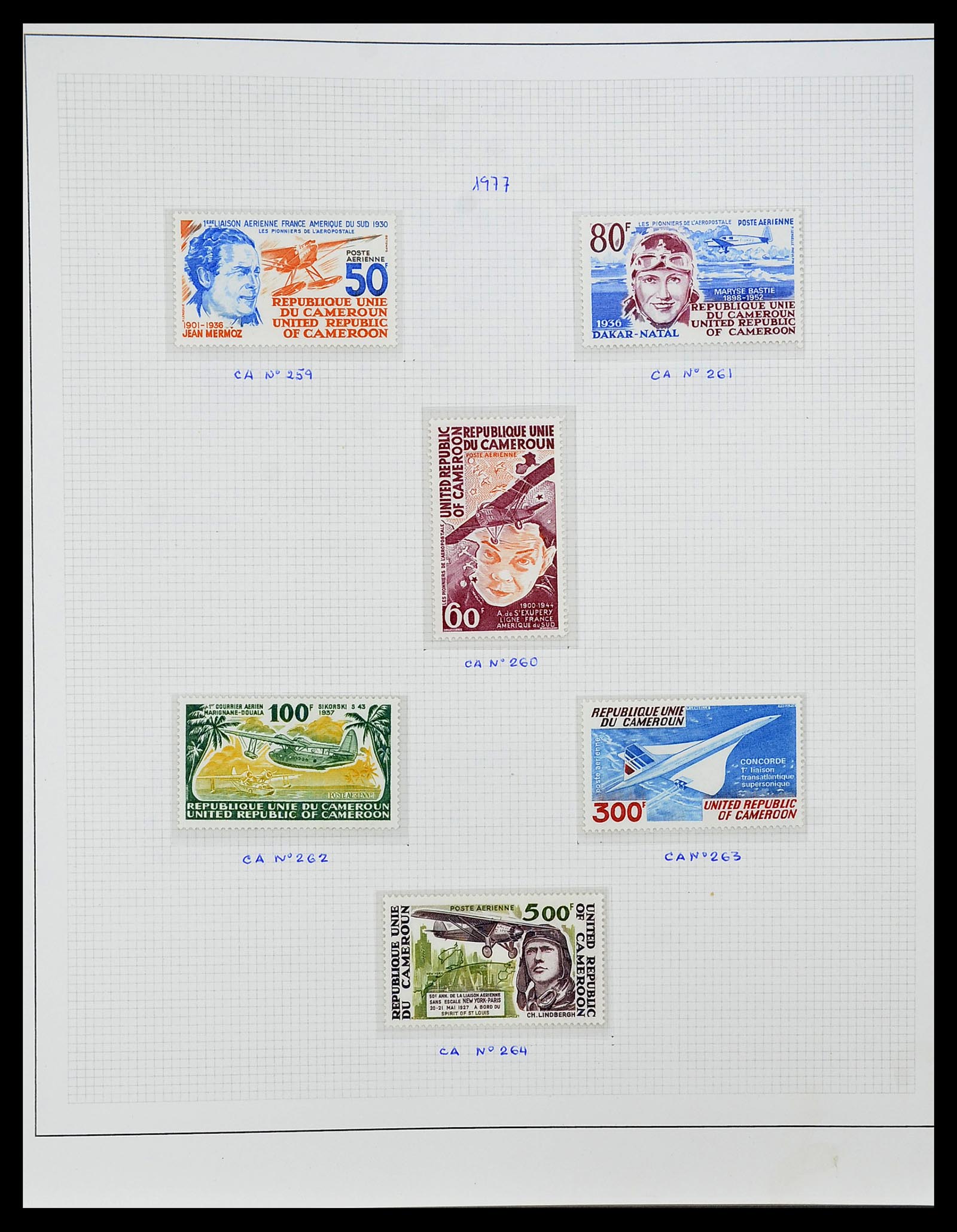 34737 007 - Stamp Collection 34737 Motif airplanes/airmail 1914-2009.
