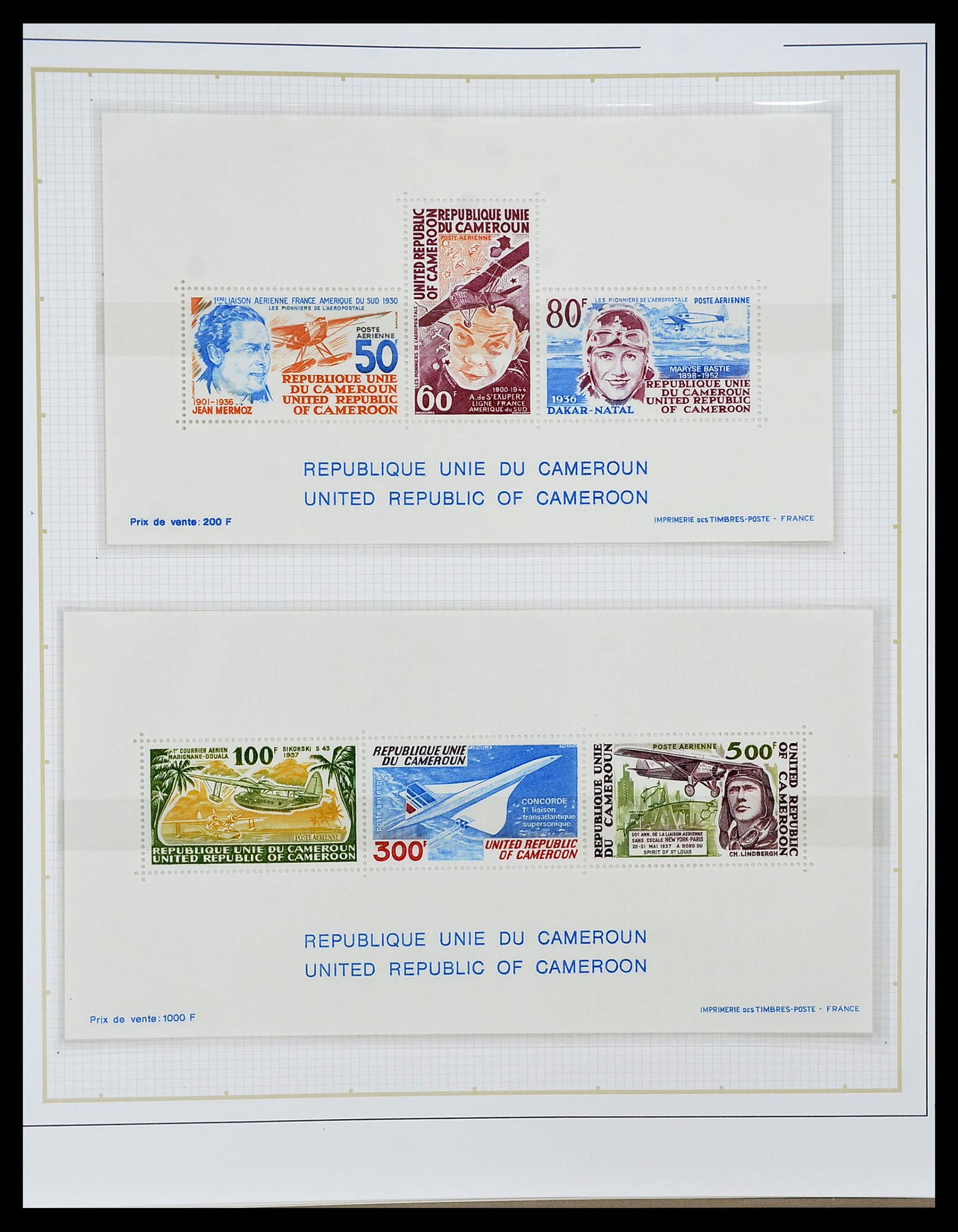 34737 008 - Stamp Collection 34737 Motif airplanes/airmail 1914-2009.