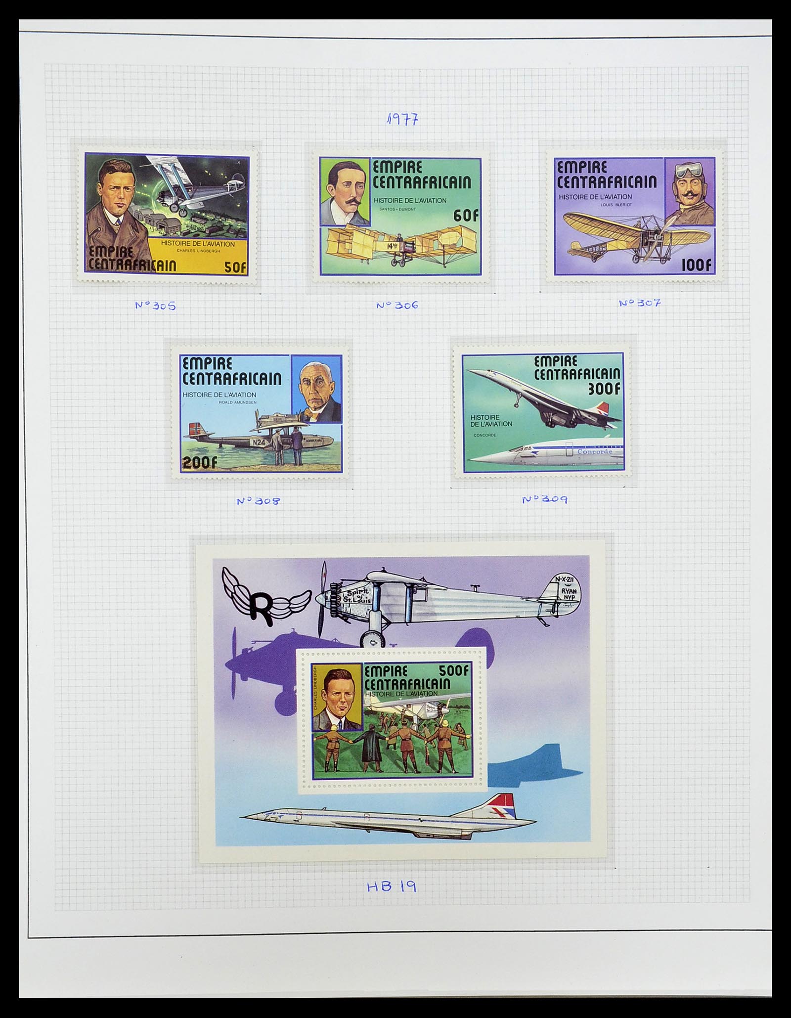 34737 013 - Stamp Collection 34737 Motif airplanes/airmail 1914-2009.