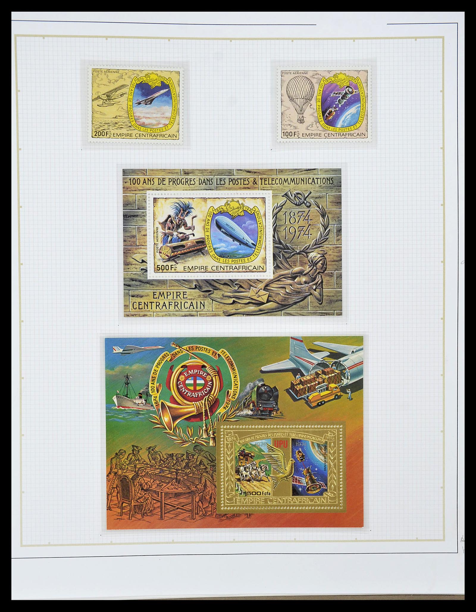 34737 015 - Stamp Collection 34737 Motif airplanes/airmail 1914-2009.