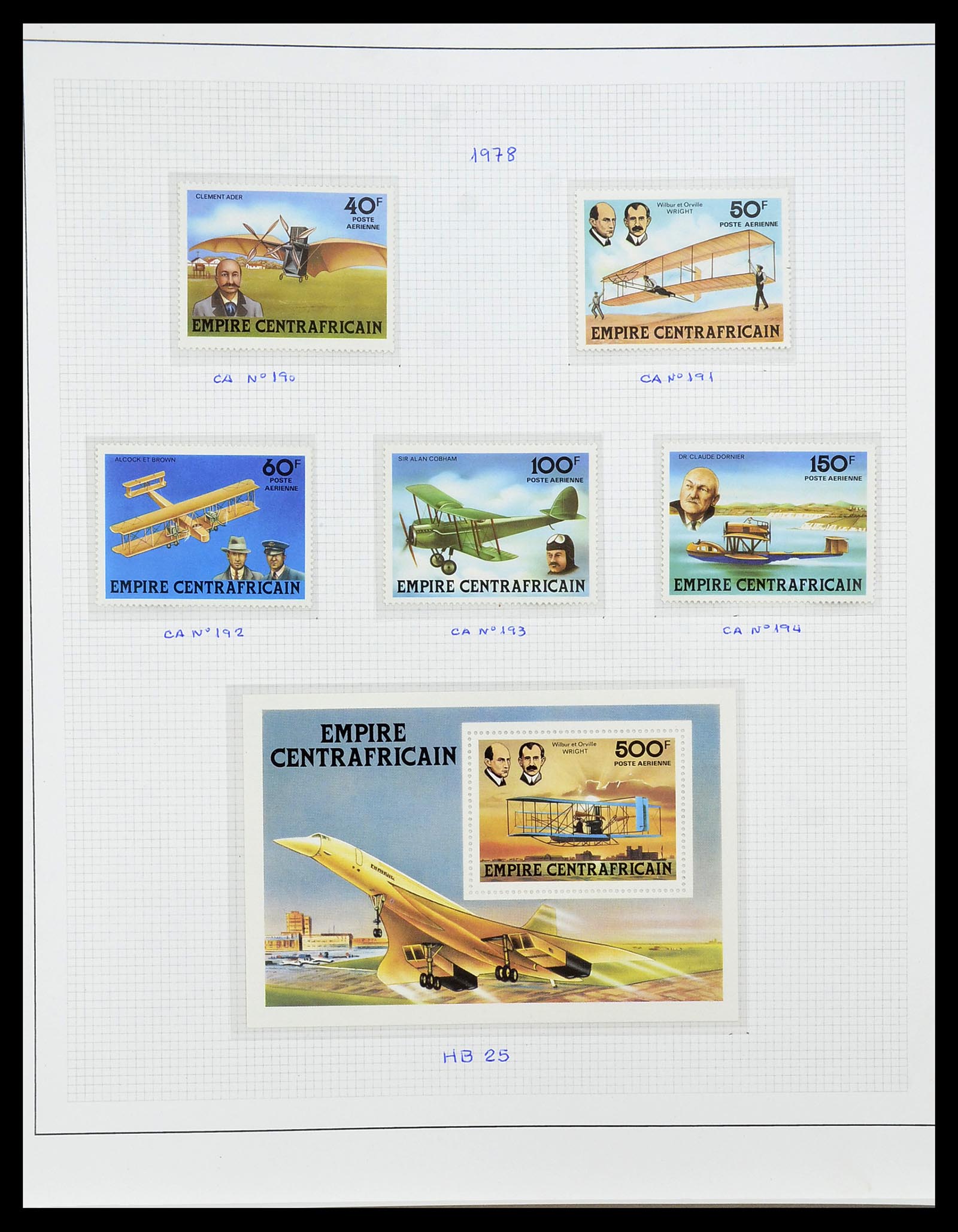 34737 016 - Stamp Collection 34737 Motif airplanes/airmail 1914-2009.