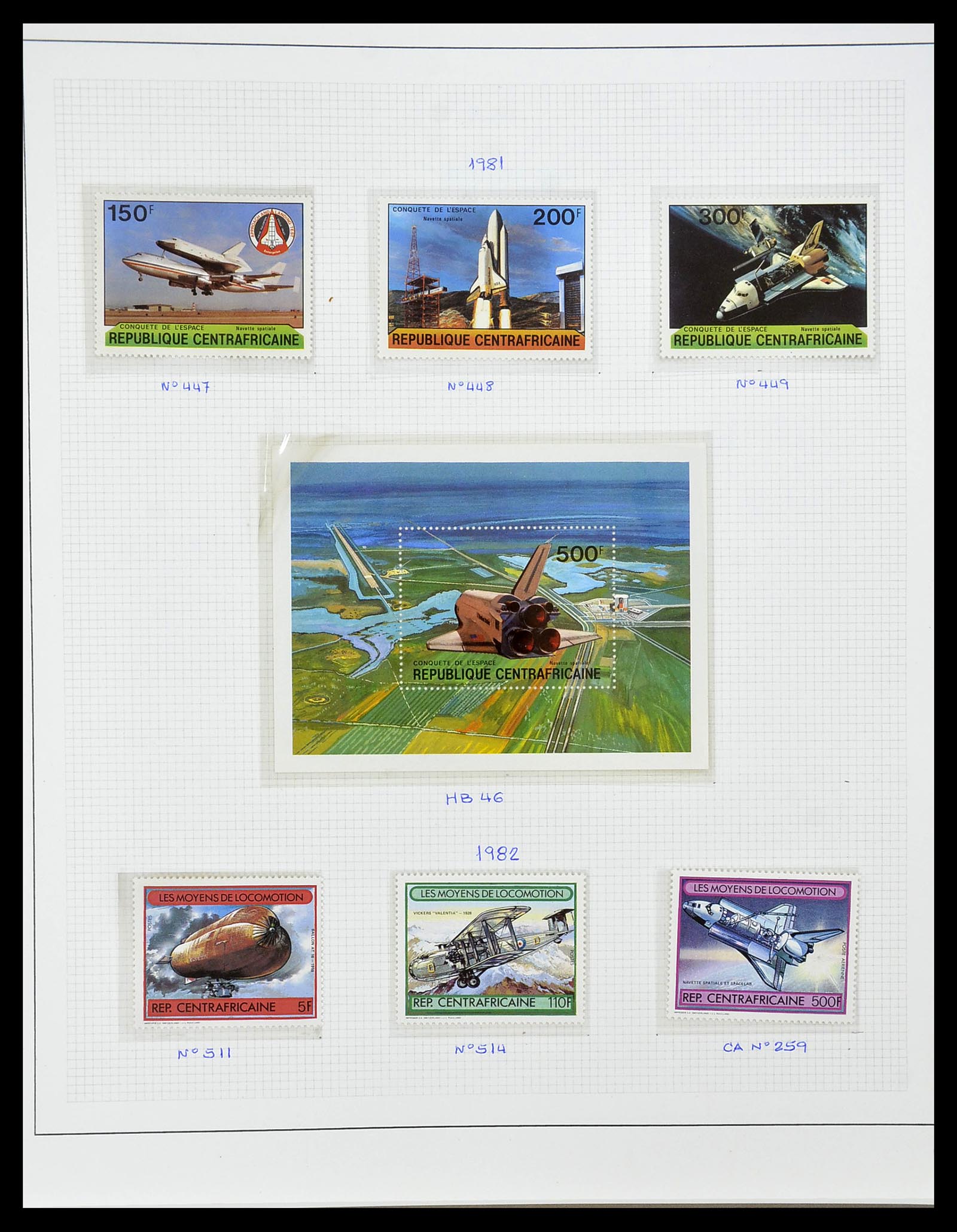 34737 017 - Stamp Collection 34737 Motif airplanes/airmail 1914-2009.