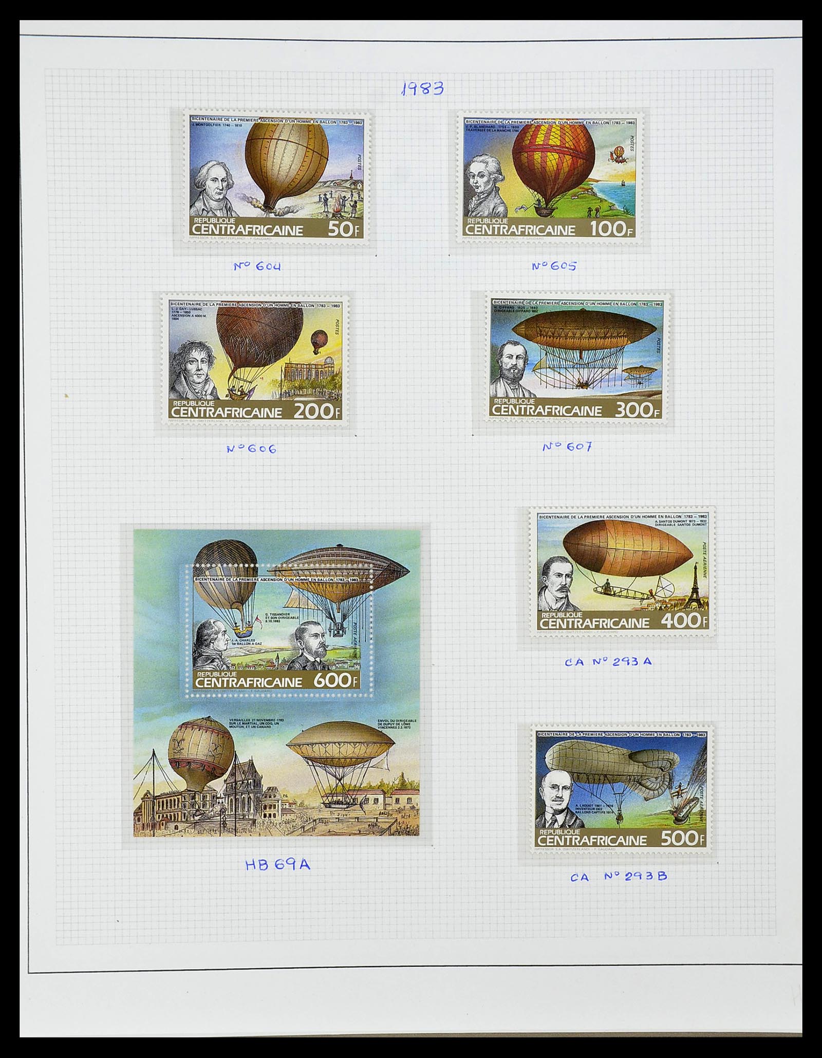 34737 019 - Stamp Collection 34737 Motif airplanes/airmail 1914-2009.