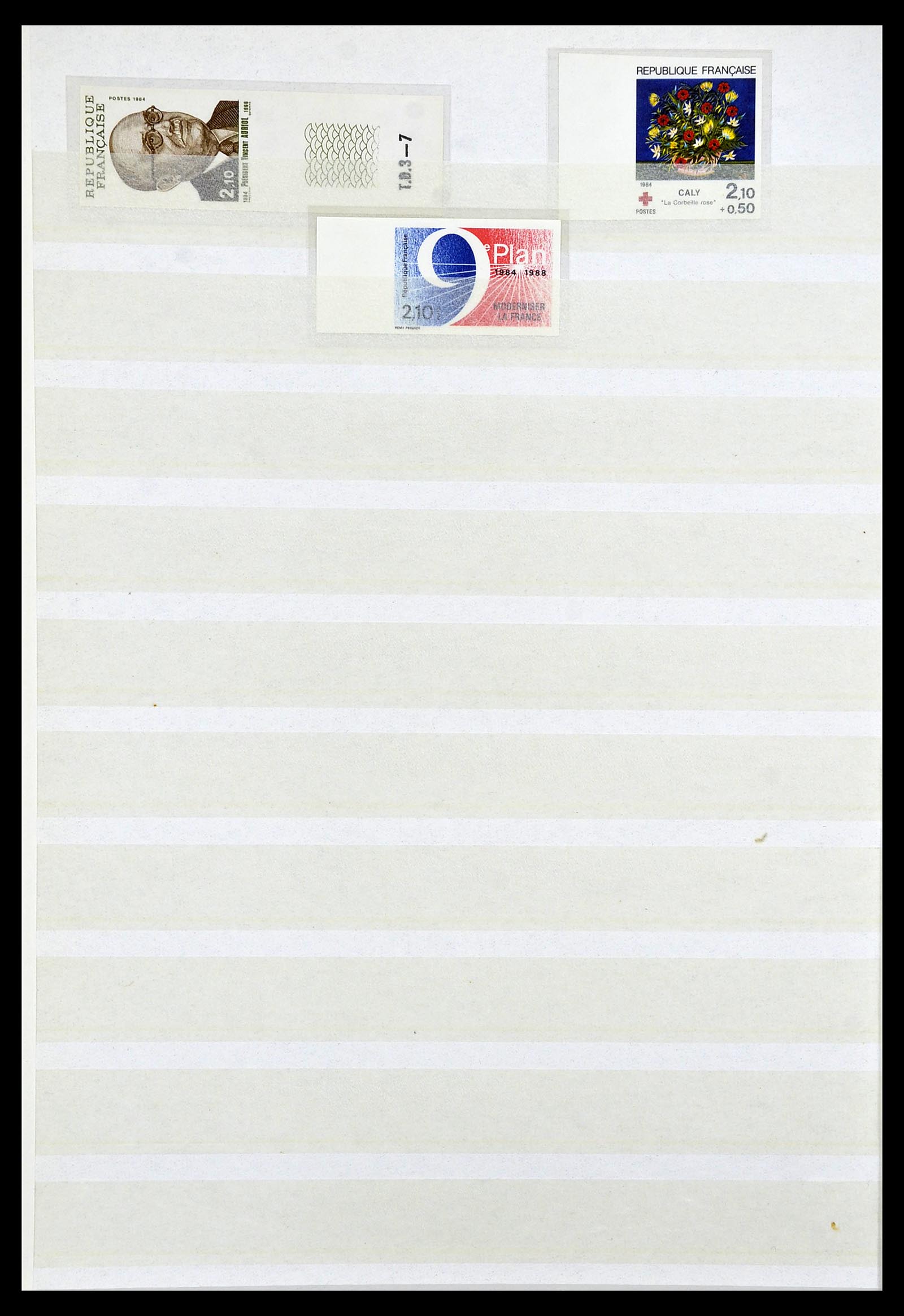 34740 026 - Postzegelverzameling 34740 Frankrijk ONGETAND 1977-1996.