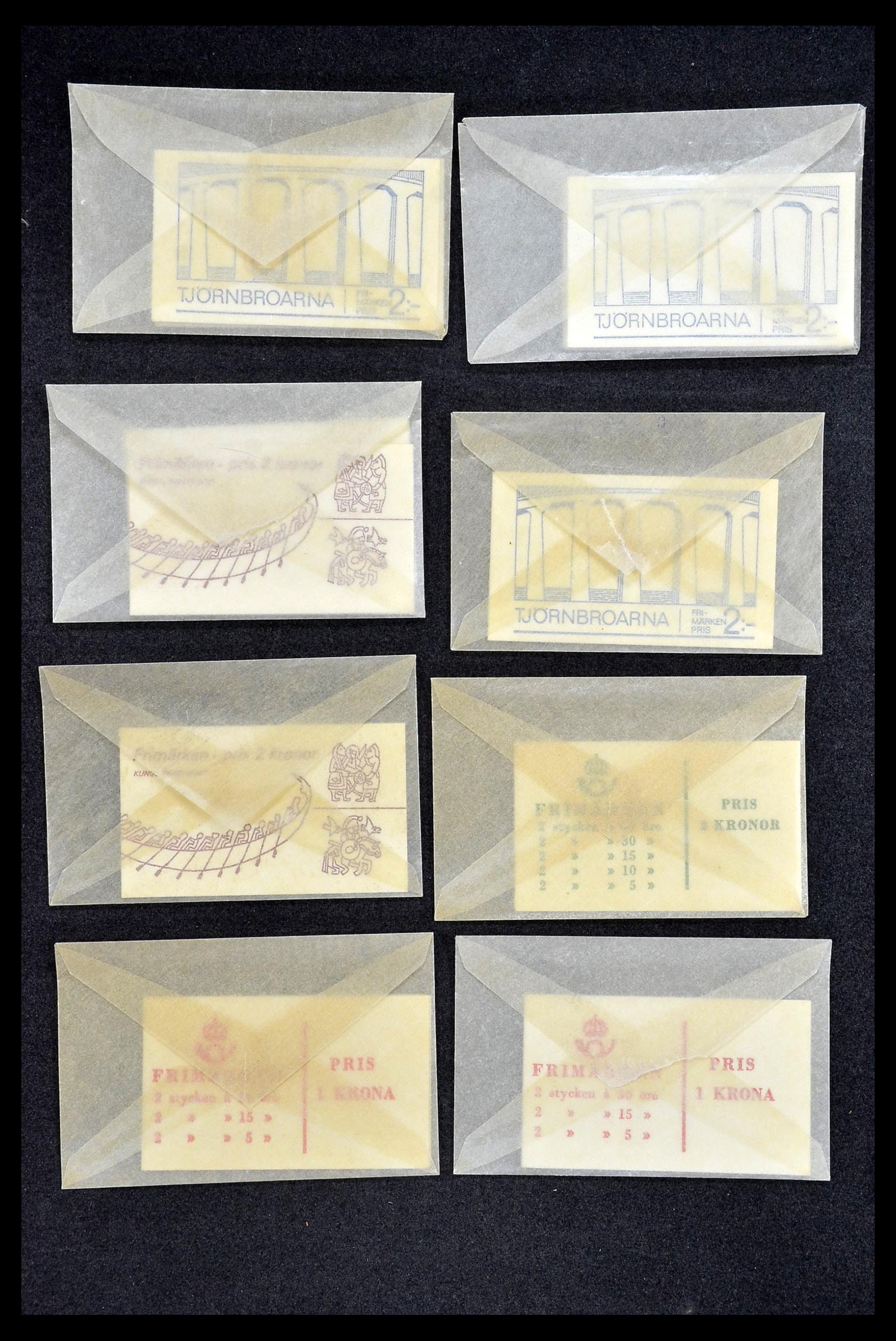 34751 019 - Postzegelverzameling 34751 Zweden automaatboekjes 1955-1975.