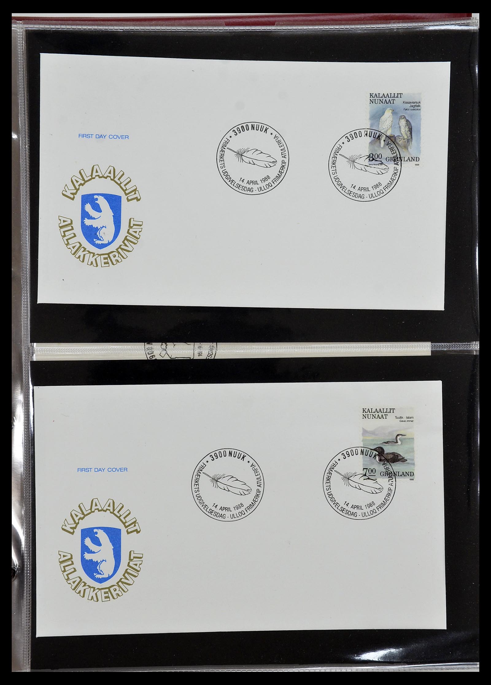 34754 028 - Postzegelverzameling 34754 Groenland FDC's 1959-2018!