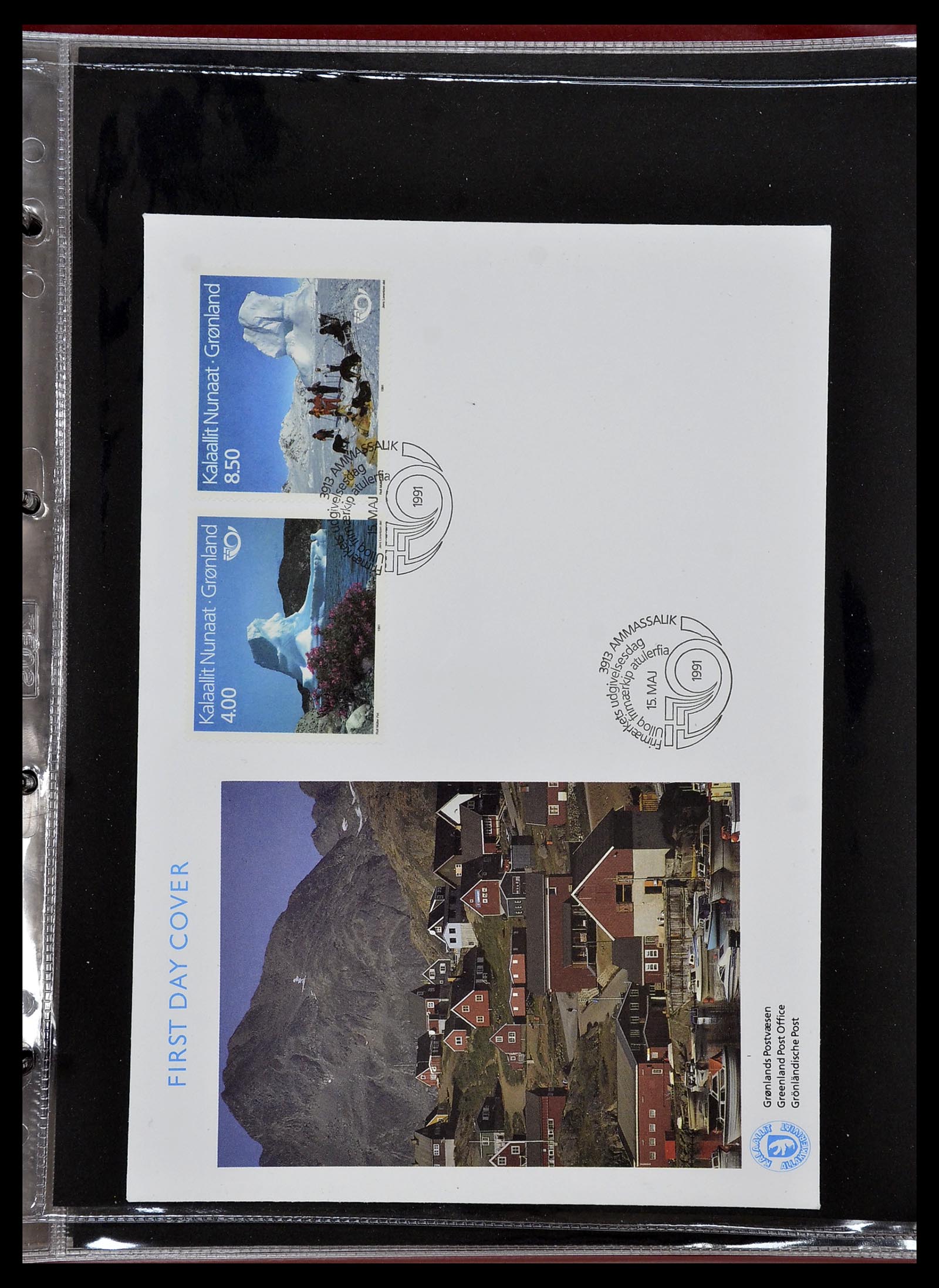 34754 042 - Postzegelverzameling 34754 Groenland FDC's 1959-2018!