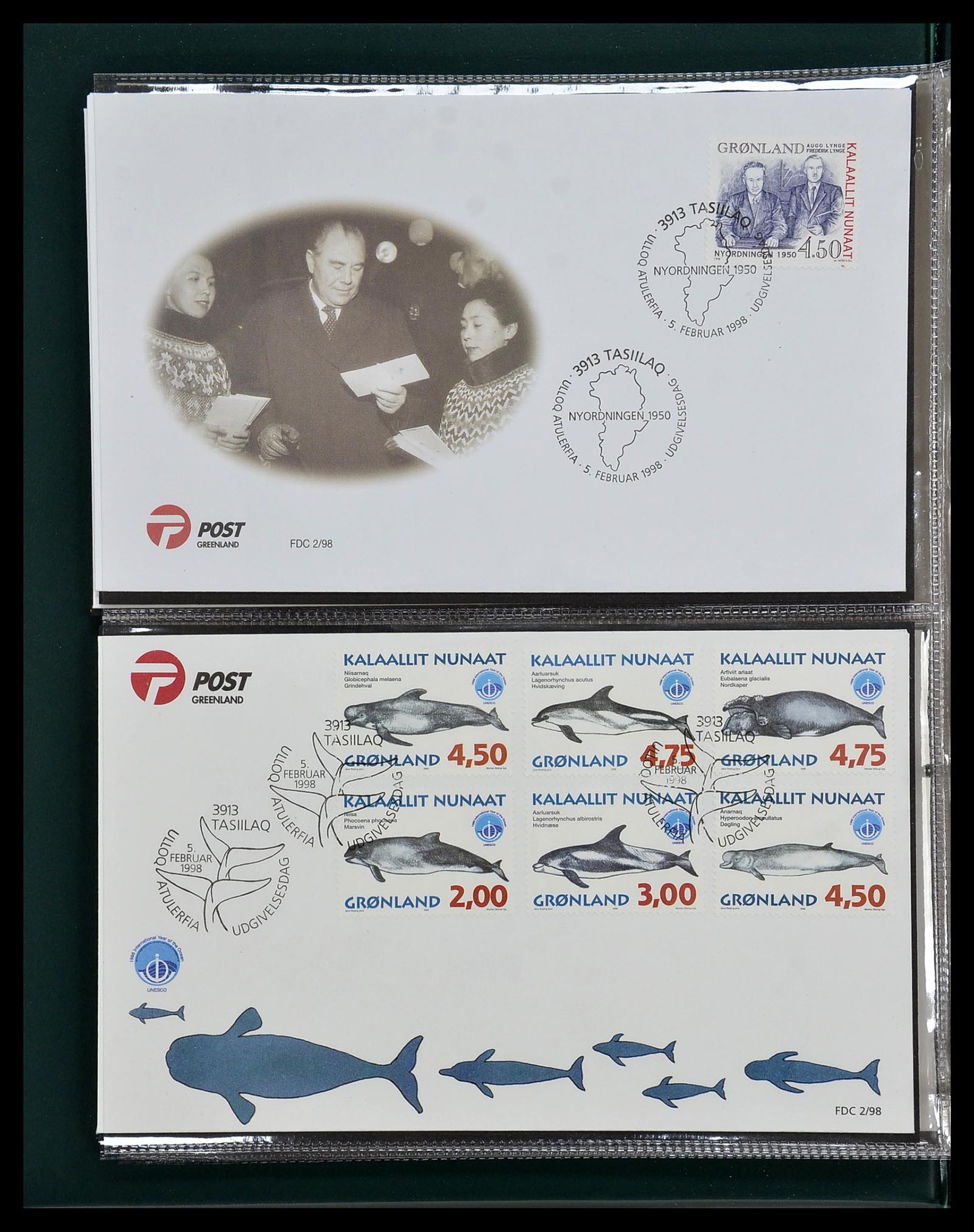 34754 069 - Stamp Collection 34754 Greenland FDC's 1959-2018!