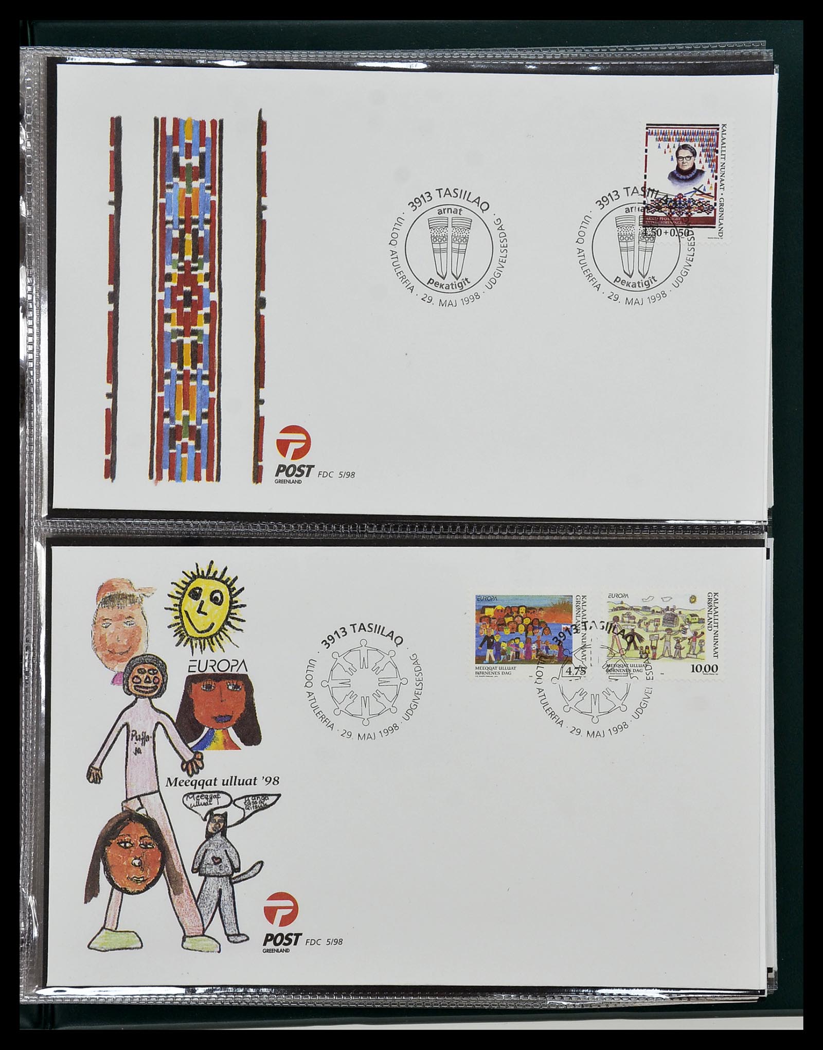 34754 070 - Stamp Collection 34754 Greenland FDC's 1959-2018!