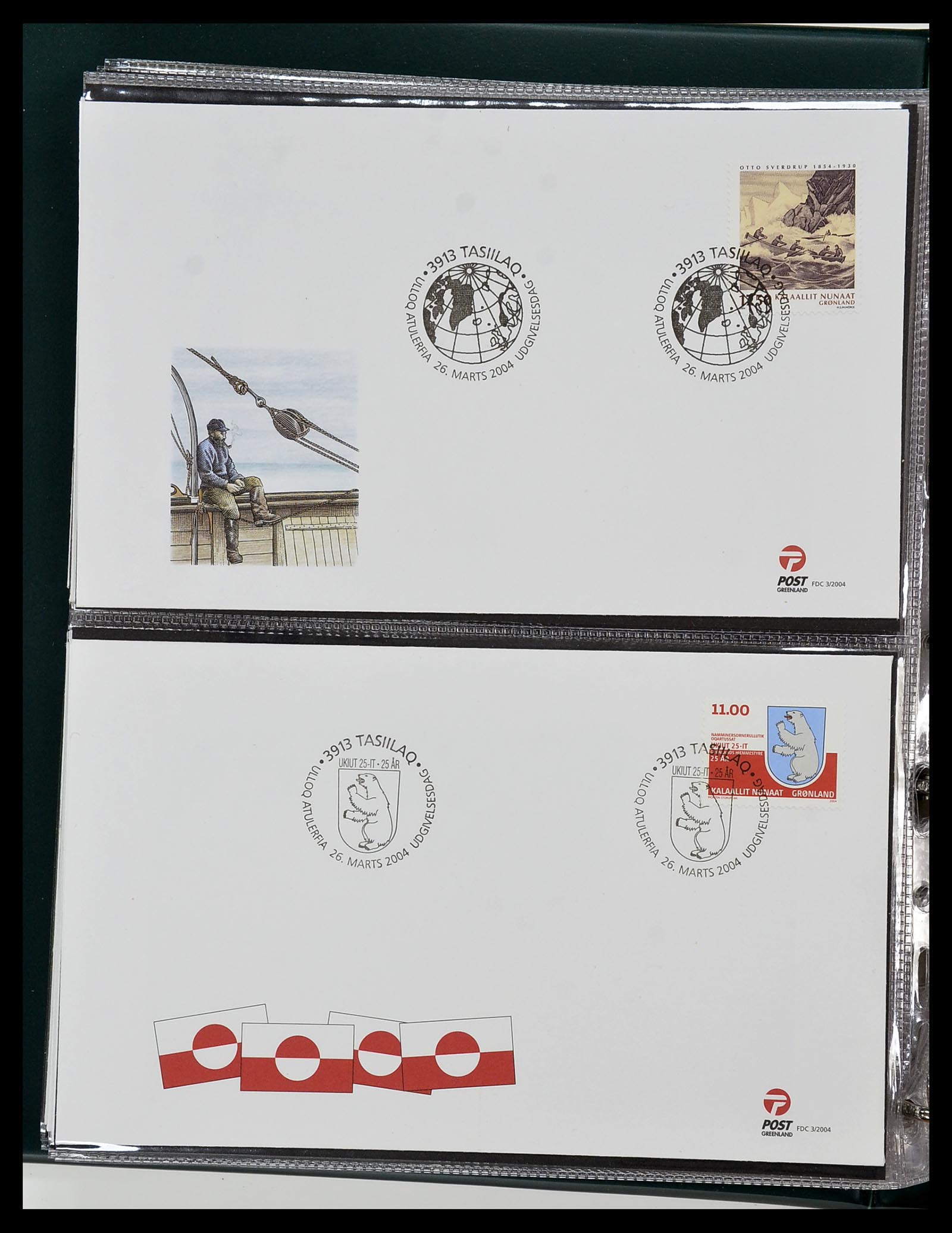 34754 089 - Stamp Collection 34754 Greenland FDC's 1959-2018!