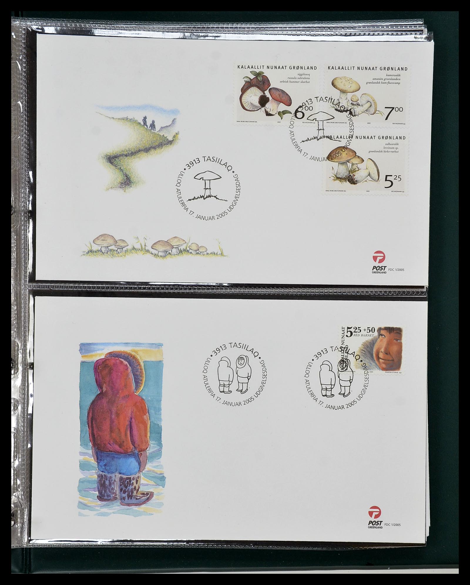34754 094 - Stamp Collection 34754 Greenland FDC's 1959-2018!