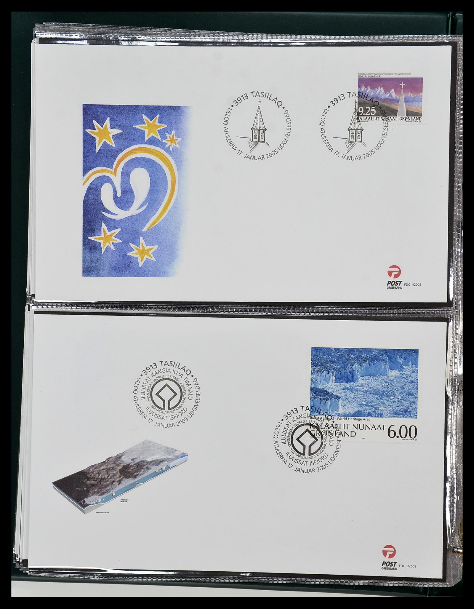 34754 095 - Stamp Collection 34754 Greenland FDC's 1959-2018!