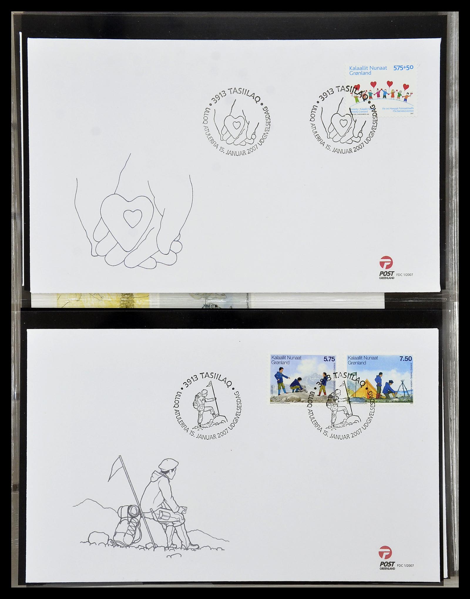 34754 106 - Stamp Collection 34754 Greenland FDC's 1959-2018!