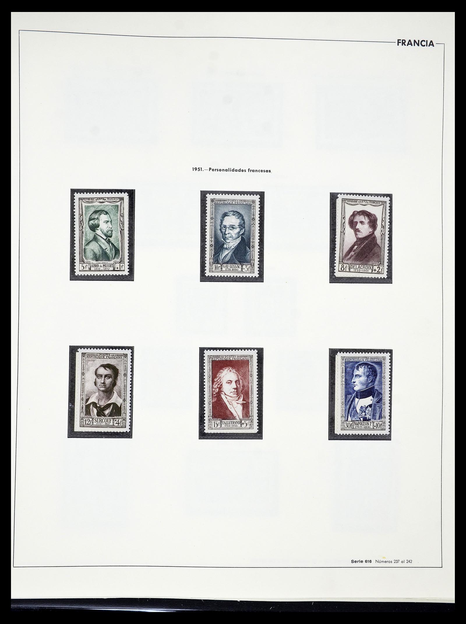 34755 071 - Stamp Collection 34755 France 1900-2000.