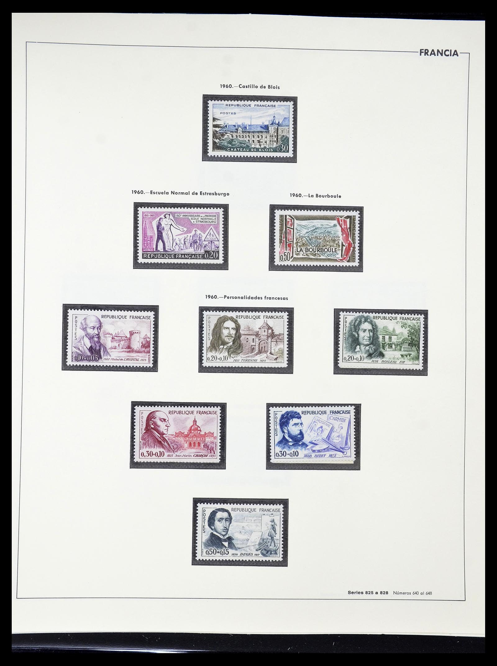 34755 111 - Postzegelverzameling 34755 Frankrijk 1900-2000.
