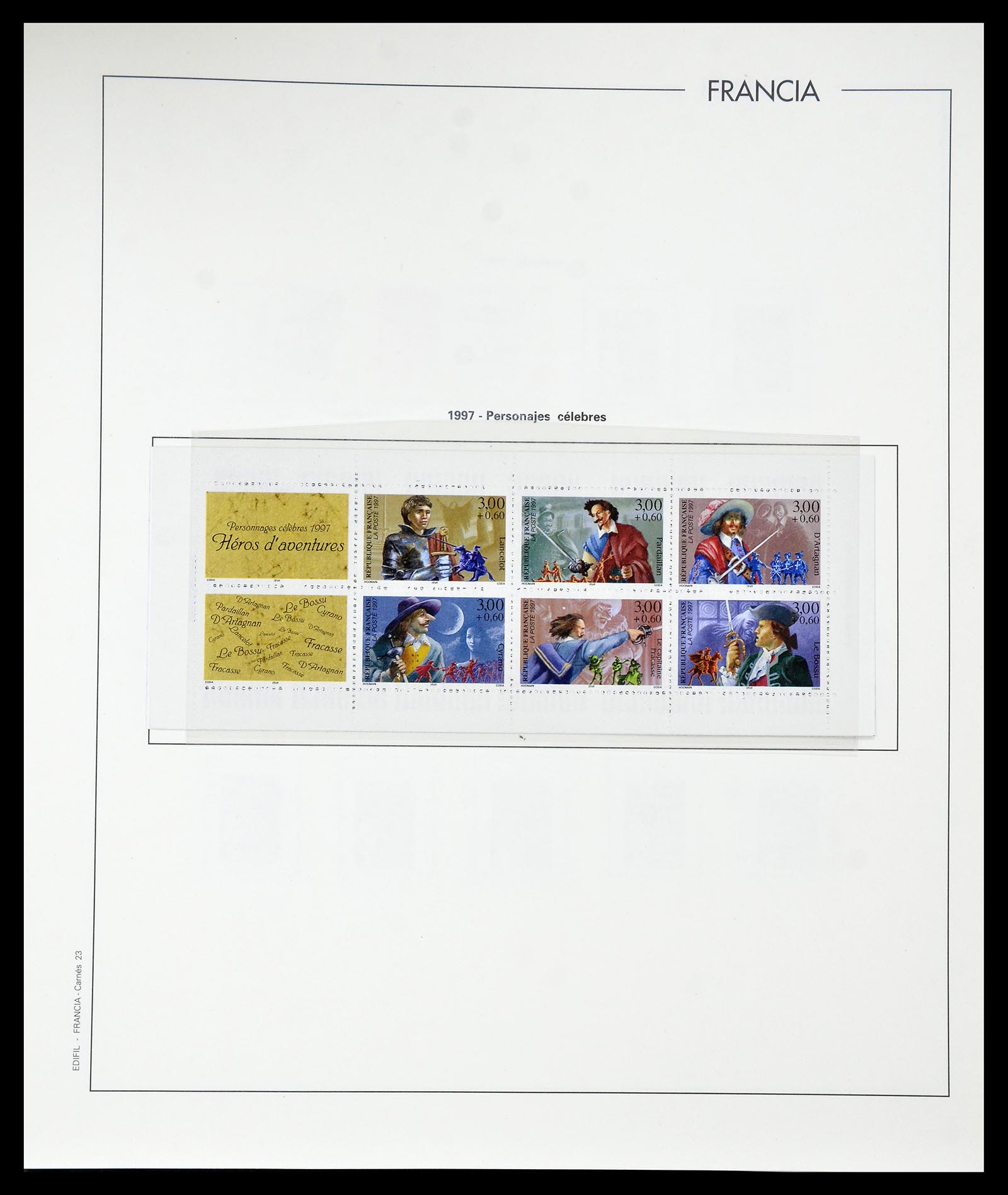 34755 366 - Postzegelverzameling 34755 Frankrijk 1900-2000.