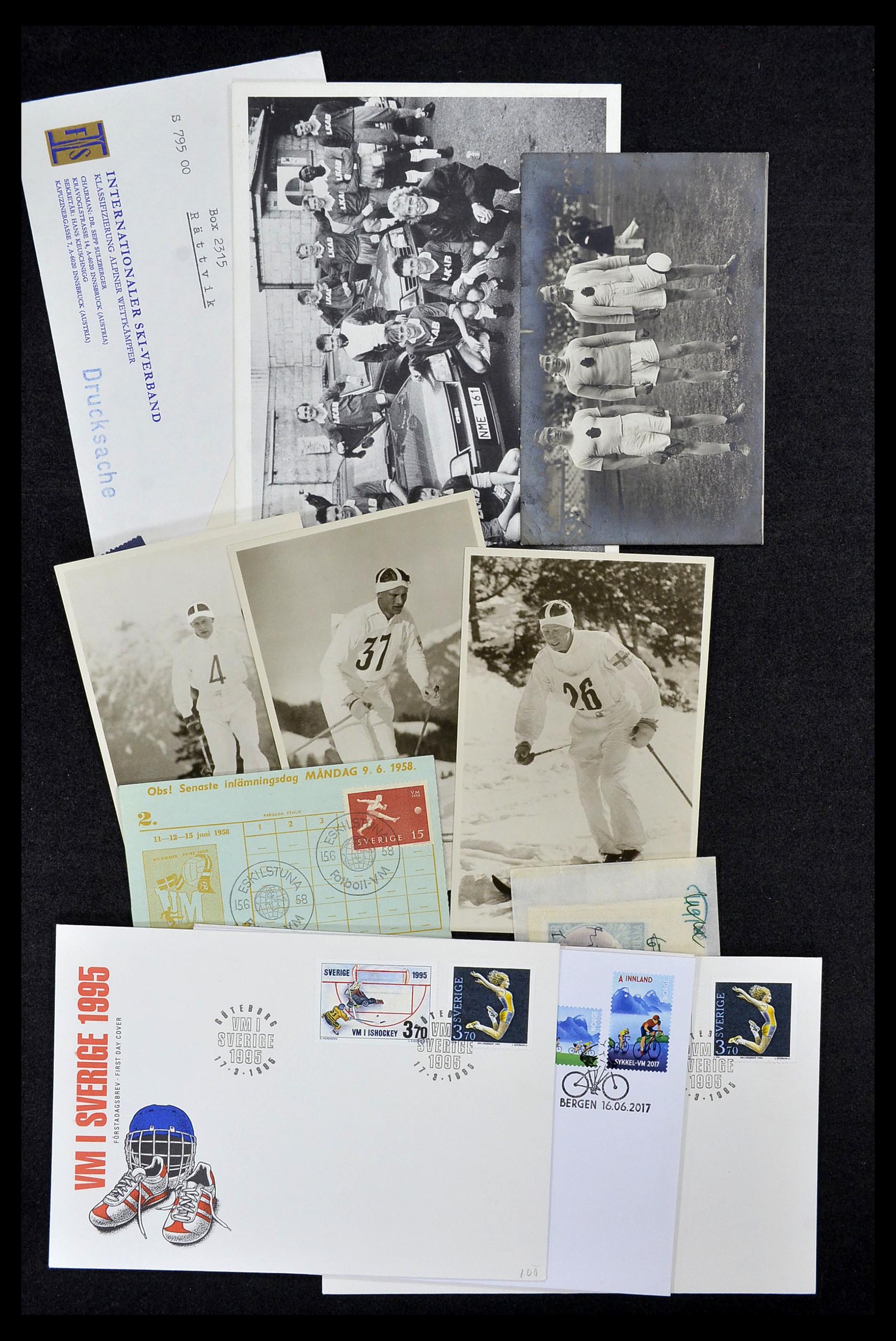 34759 039 - Stamp Collection 34759 Theme Sports 1956-2008.