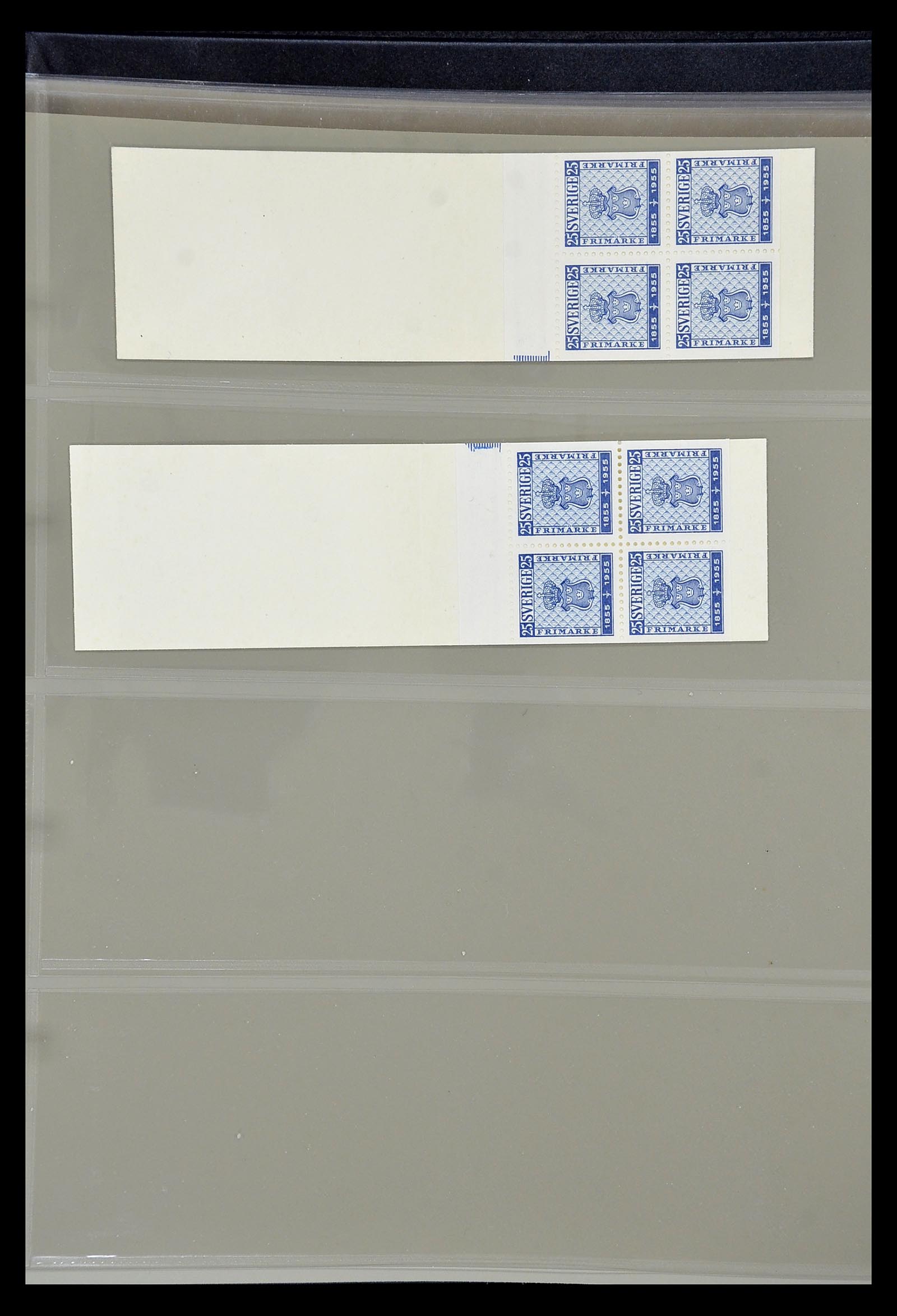 34760 028 - Stamp Collection 34760 Sweden stamp booklets 1945-1973.