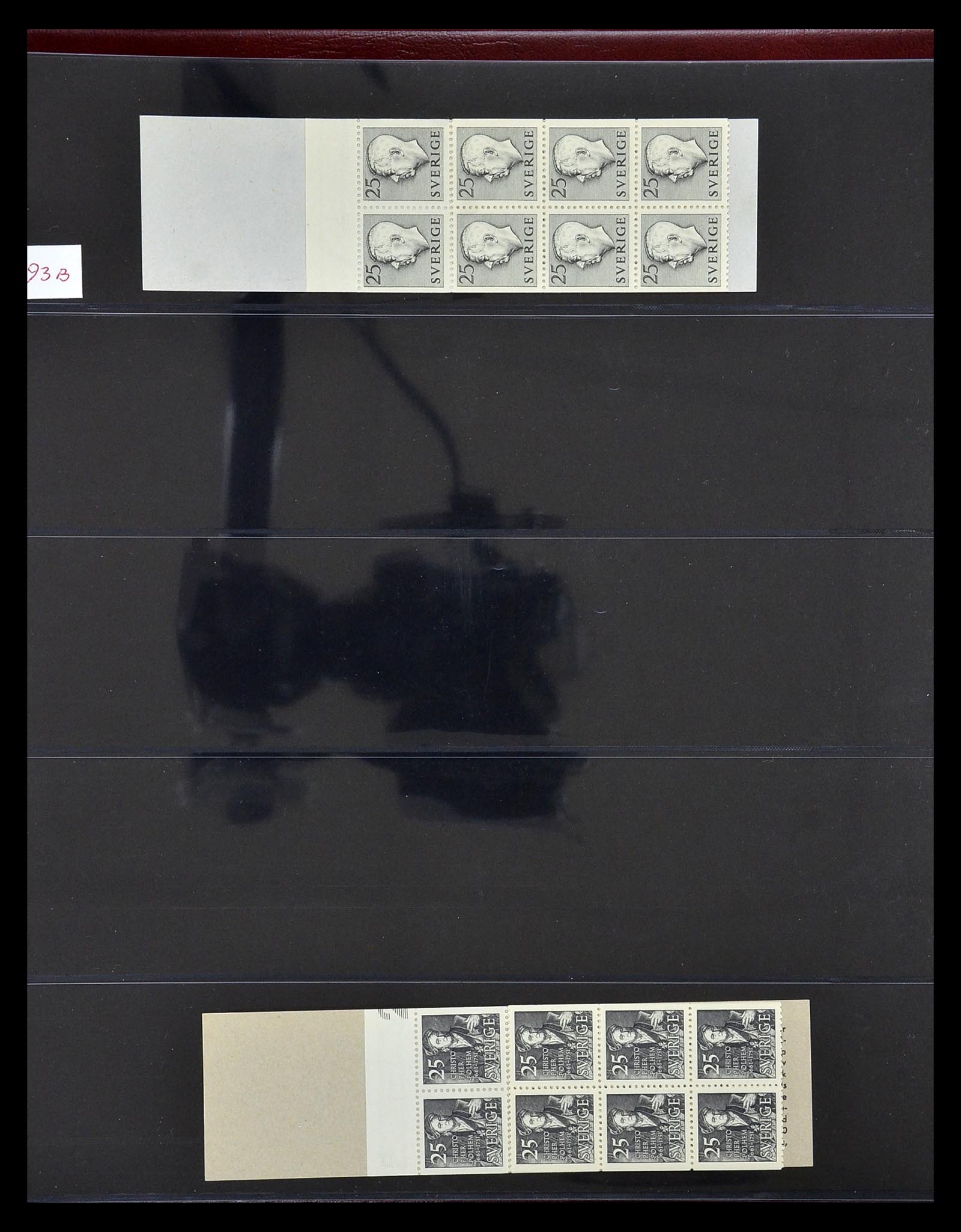 34760 114 - Postzegelverzameling 34760 Zweden postzegelboekjes 1945-1973.