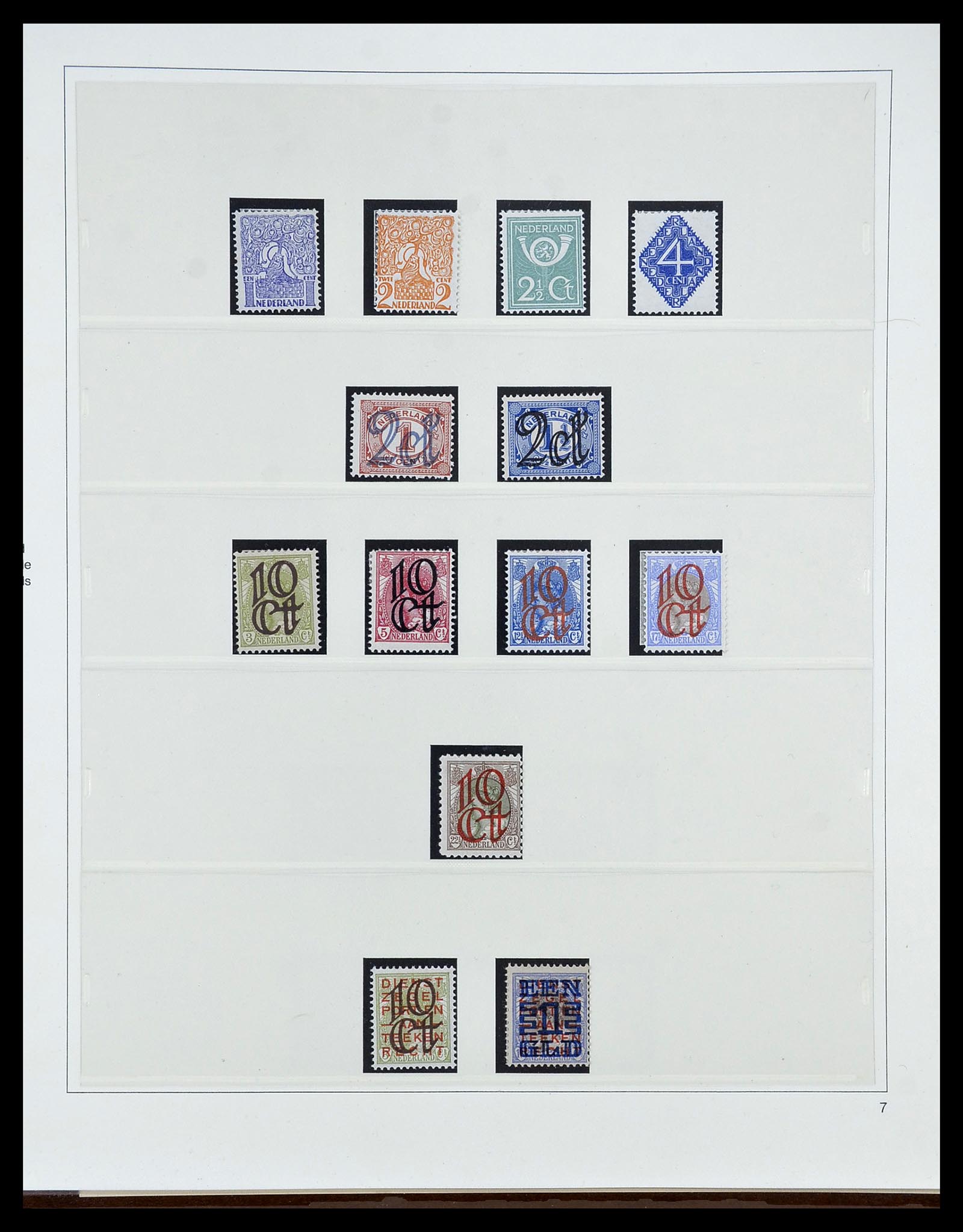 34761 007 - Postzegelverzameling 34761 Nederland 1869-1960.