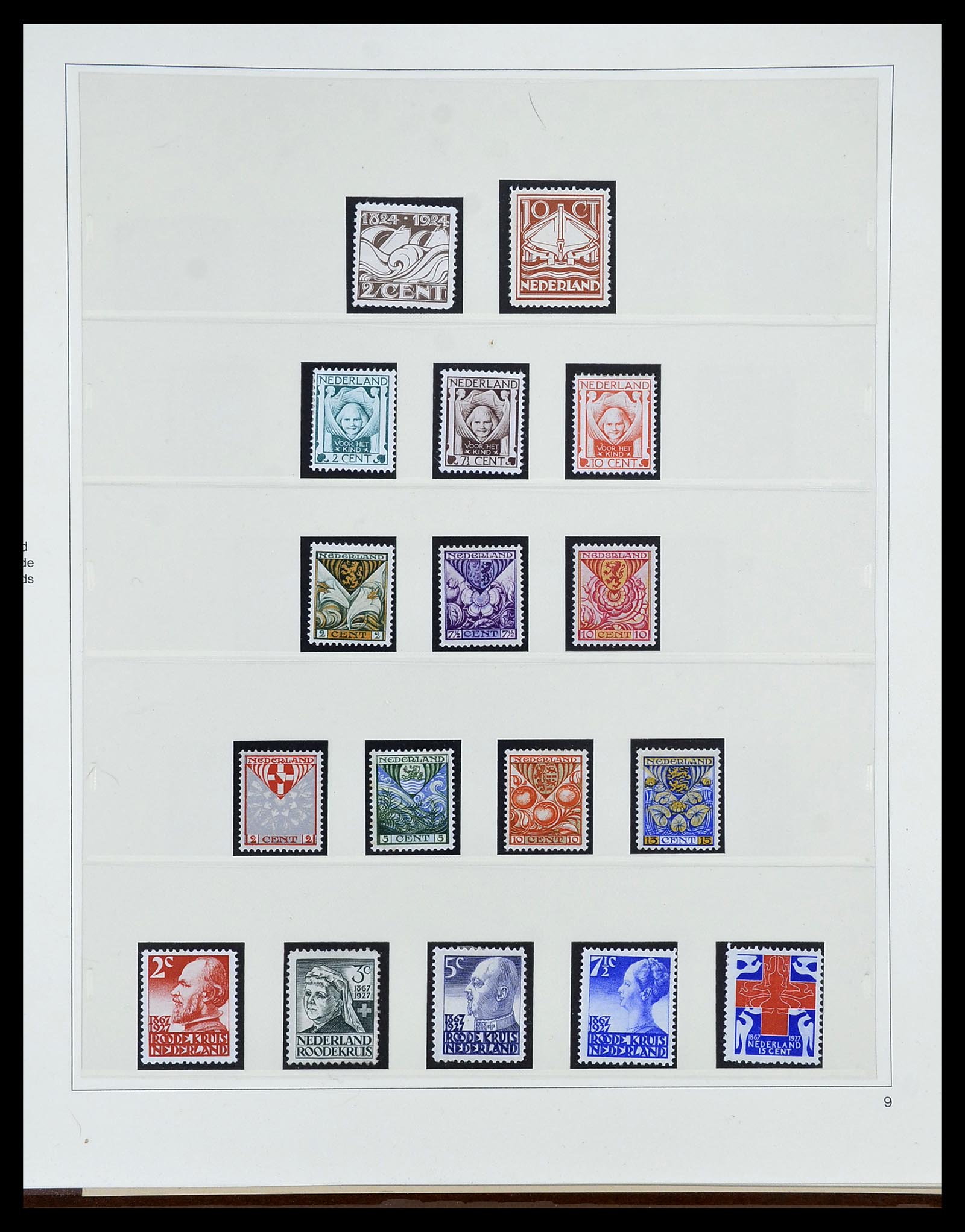 34761 009 - Postzegelverzameling 34761 Nederland 1869-1960.