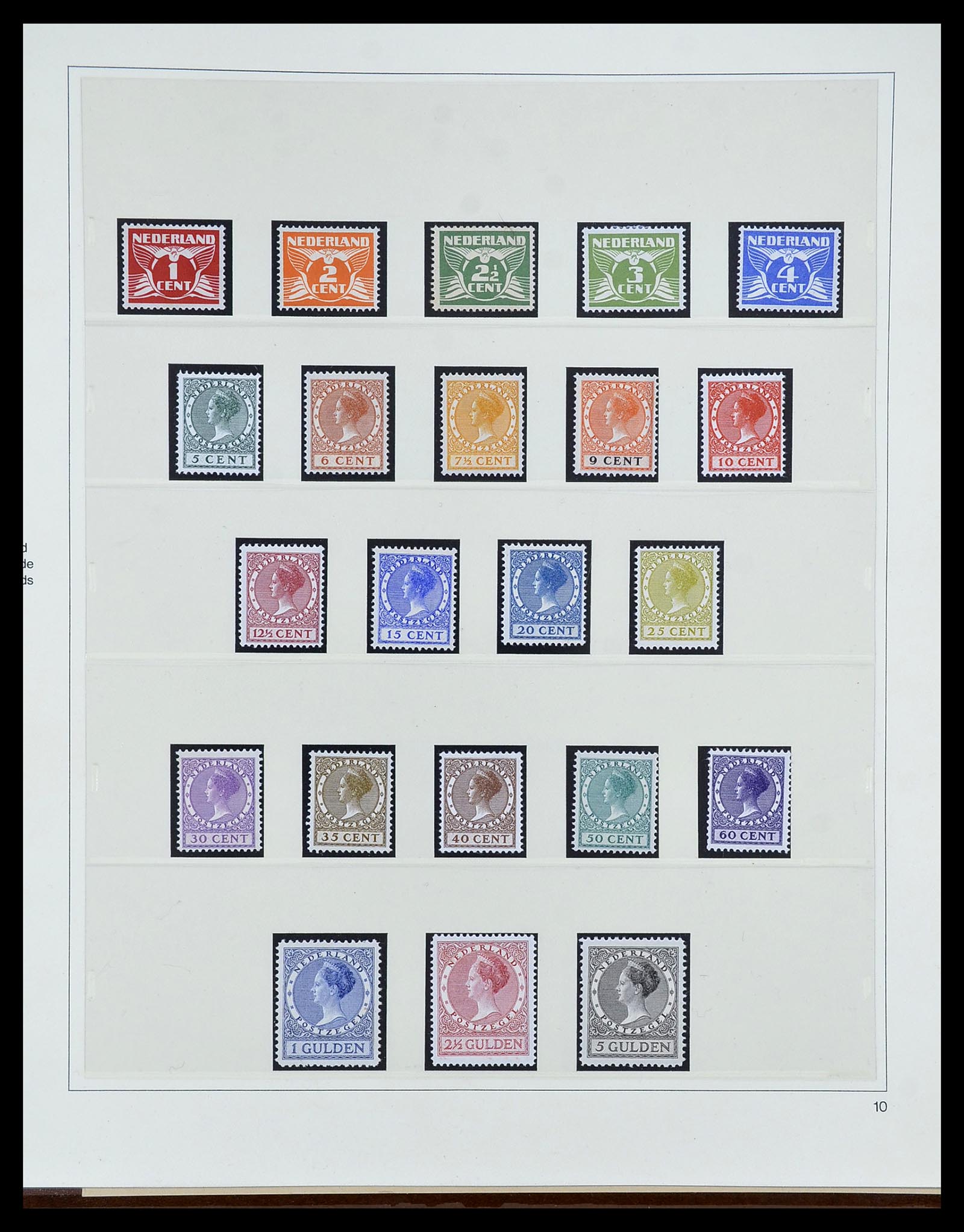 34761 010 - Postzegelverzameling 34761 Nederland 1869-1960.
