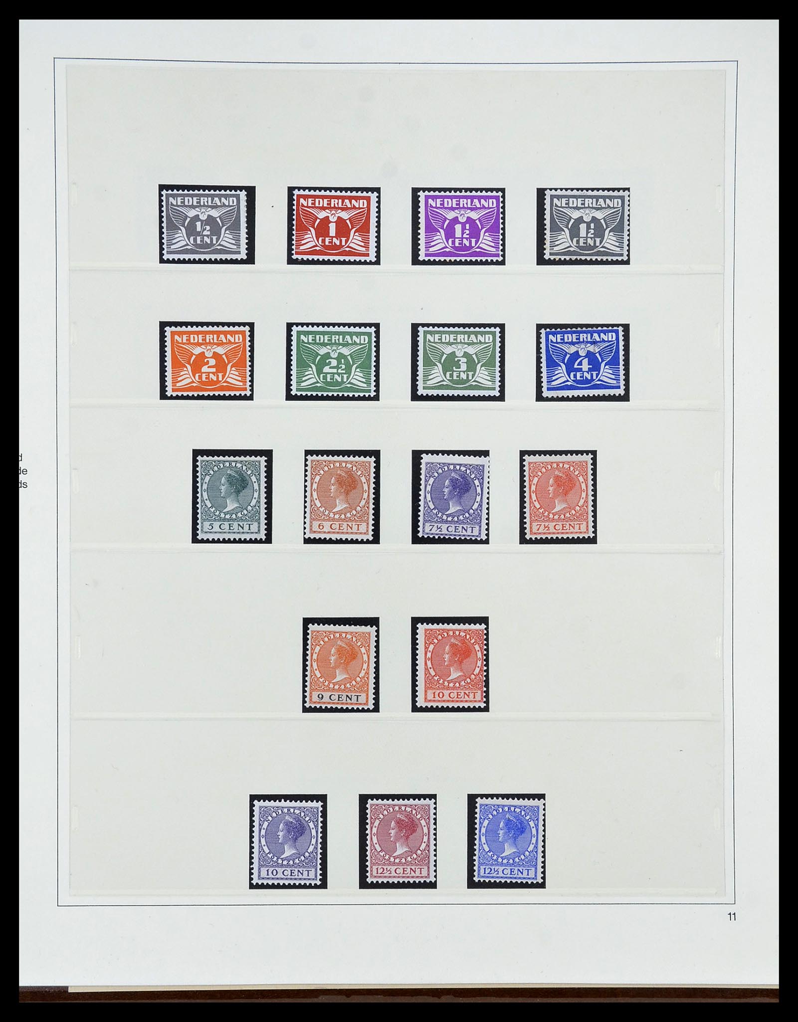 34761 011 - Postzegelverzameling 34761 Nederland 1869-1960.