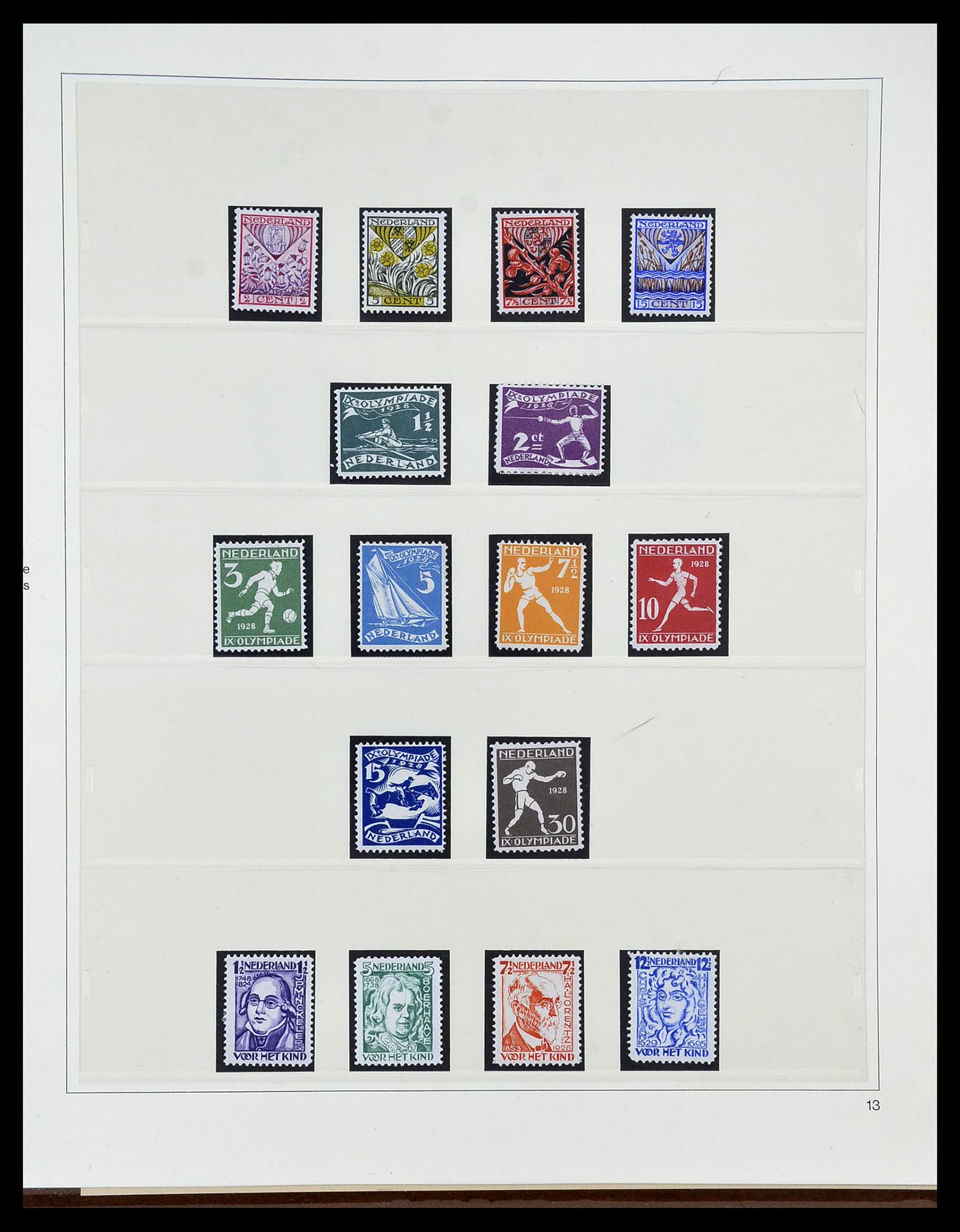 34761 013 - Postzegelverzameling 34761 Nederland 1869-1960.