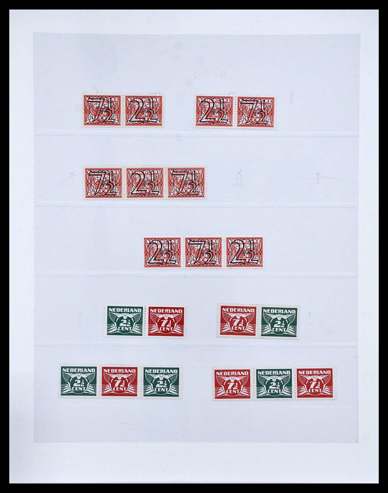 34761 023 - Postzegelverzameling 34761 Nederland 1869-1960.