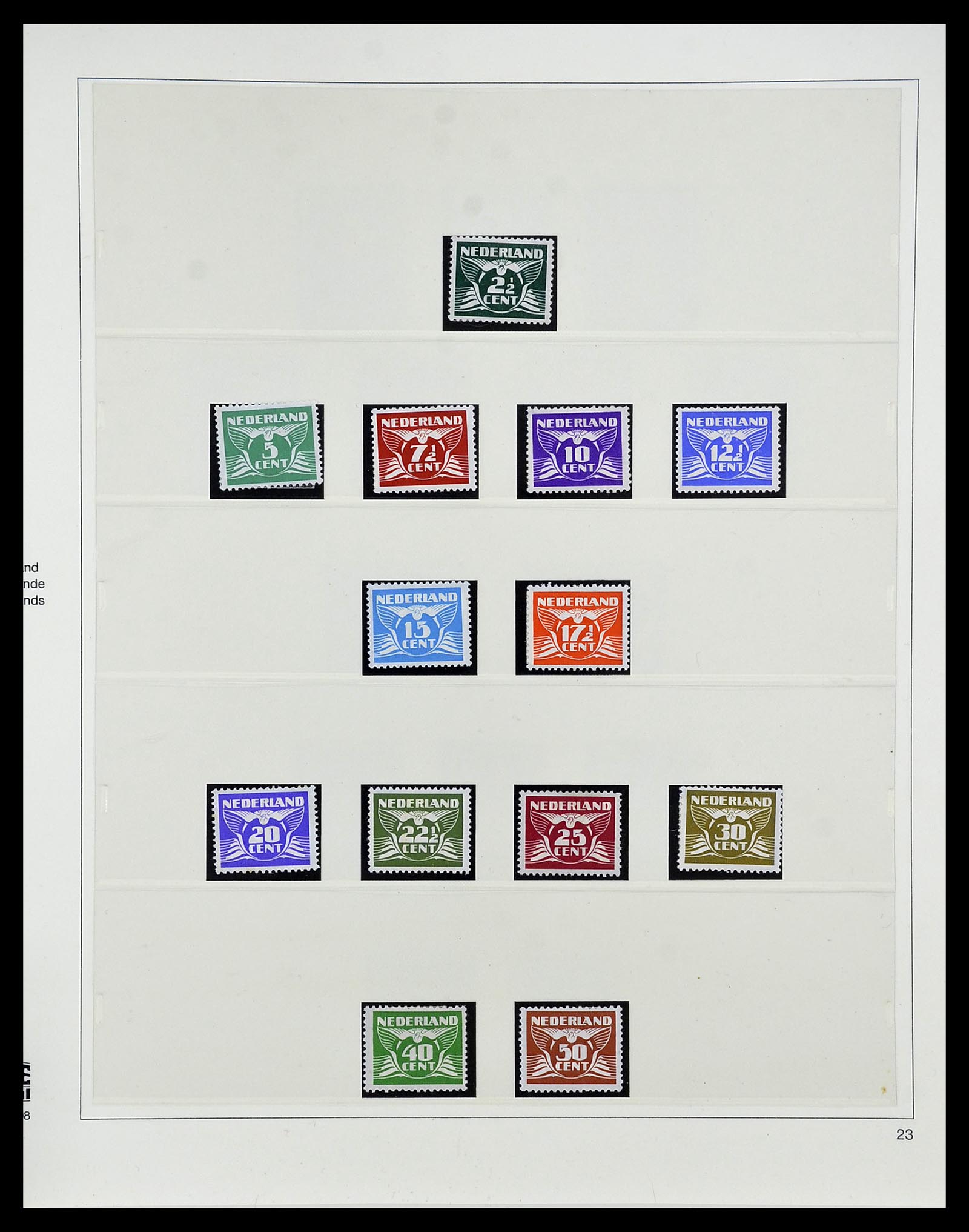 34761 024 - Postzegelverzameling 34761 Nederland 1869-1960.