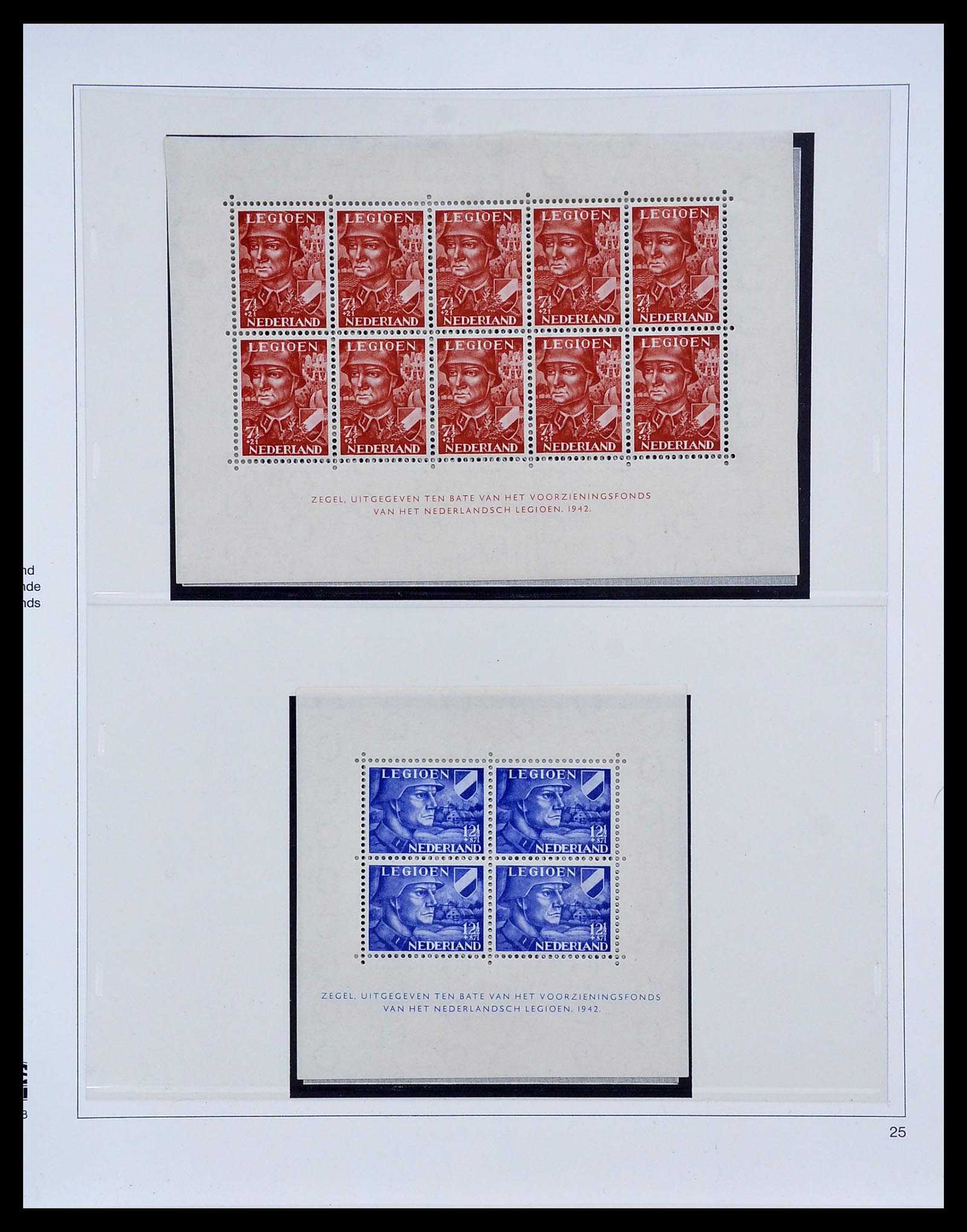 34761 026 - Postzegelverzameling 34761 Nederland 1869-1960.