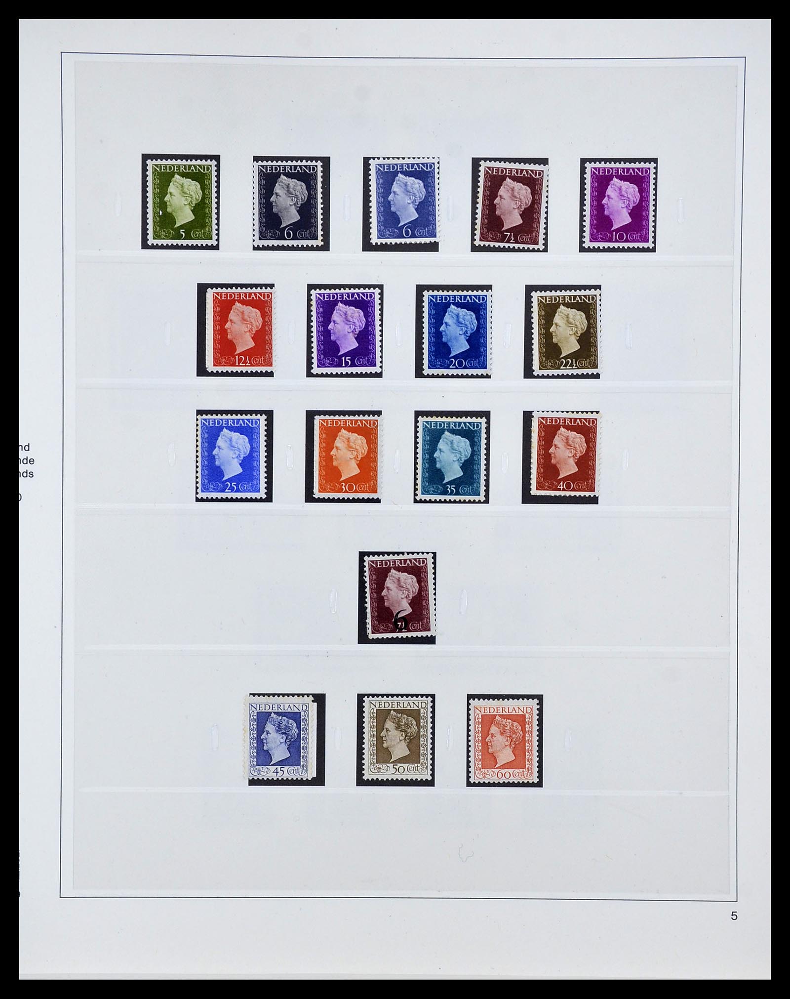 34761 031 - Postzegelverzameling 34761 Nederland 1869-1960.