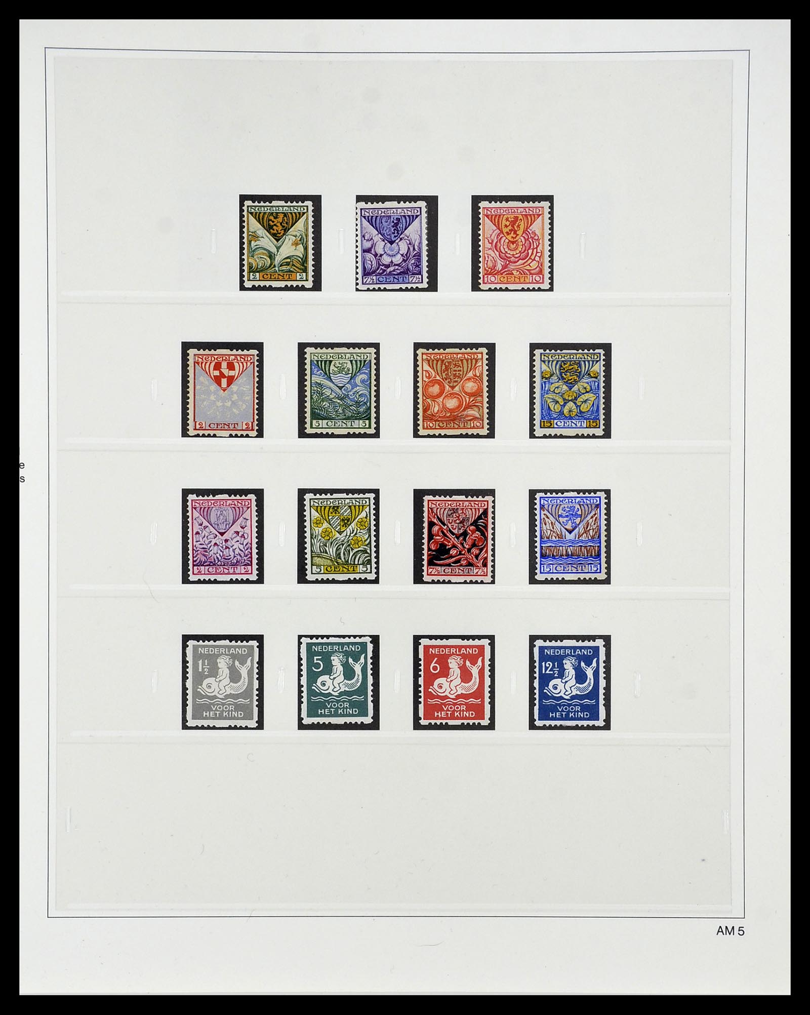 34761 051 - Postzegelverzameling 34761 Nederland 1869-1960.