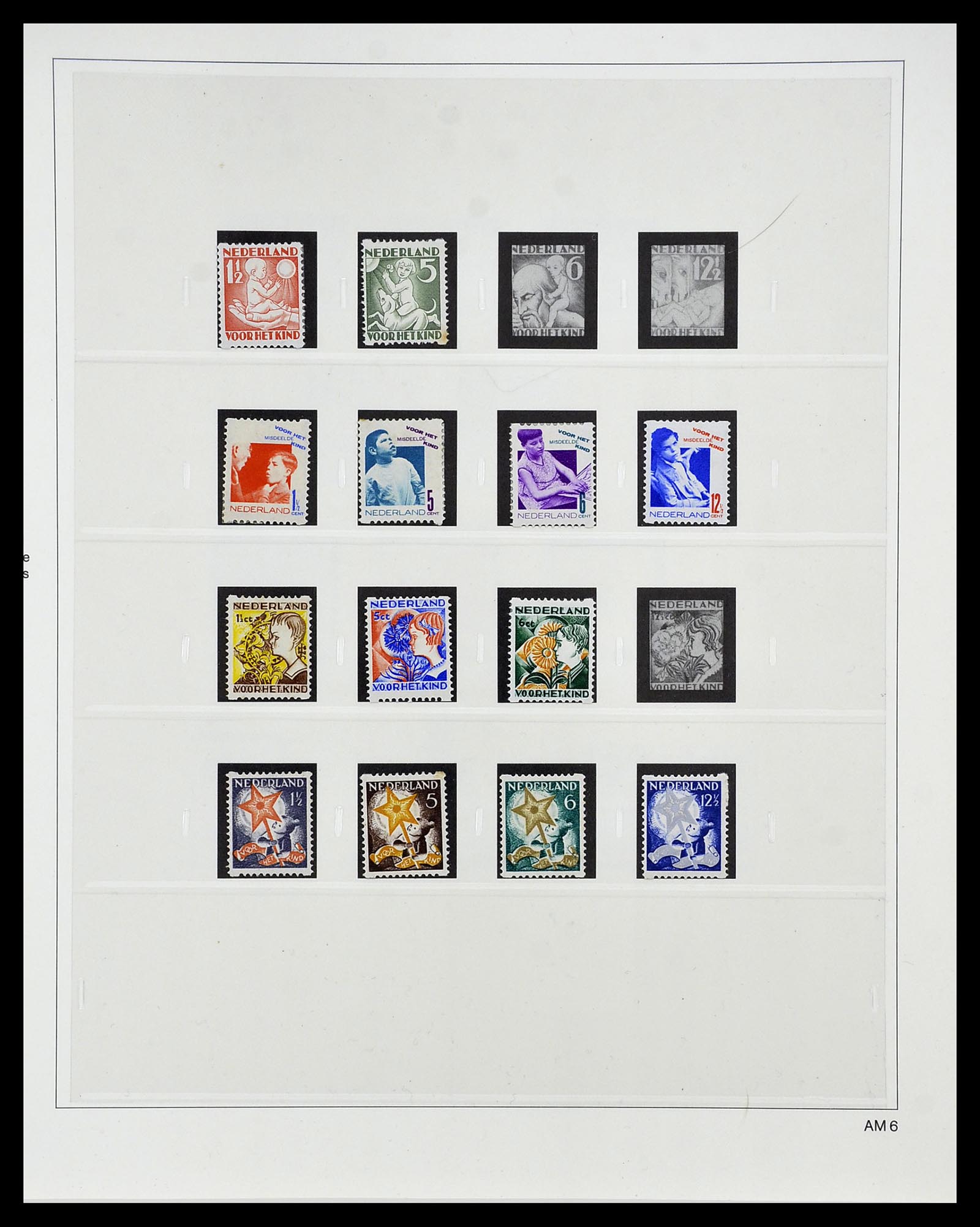 34761 052 - Postzegelverzameling 34761 Nederland 1869-1960.
