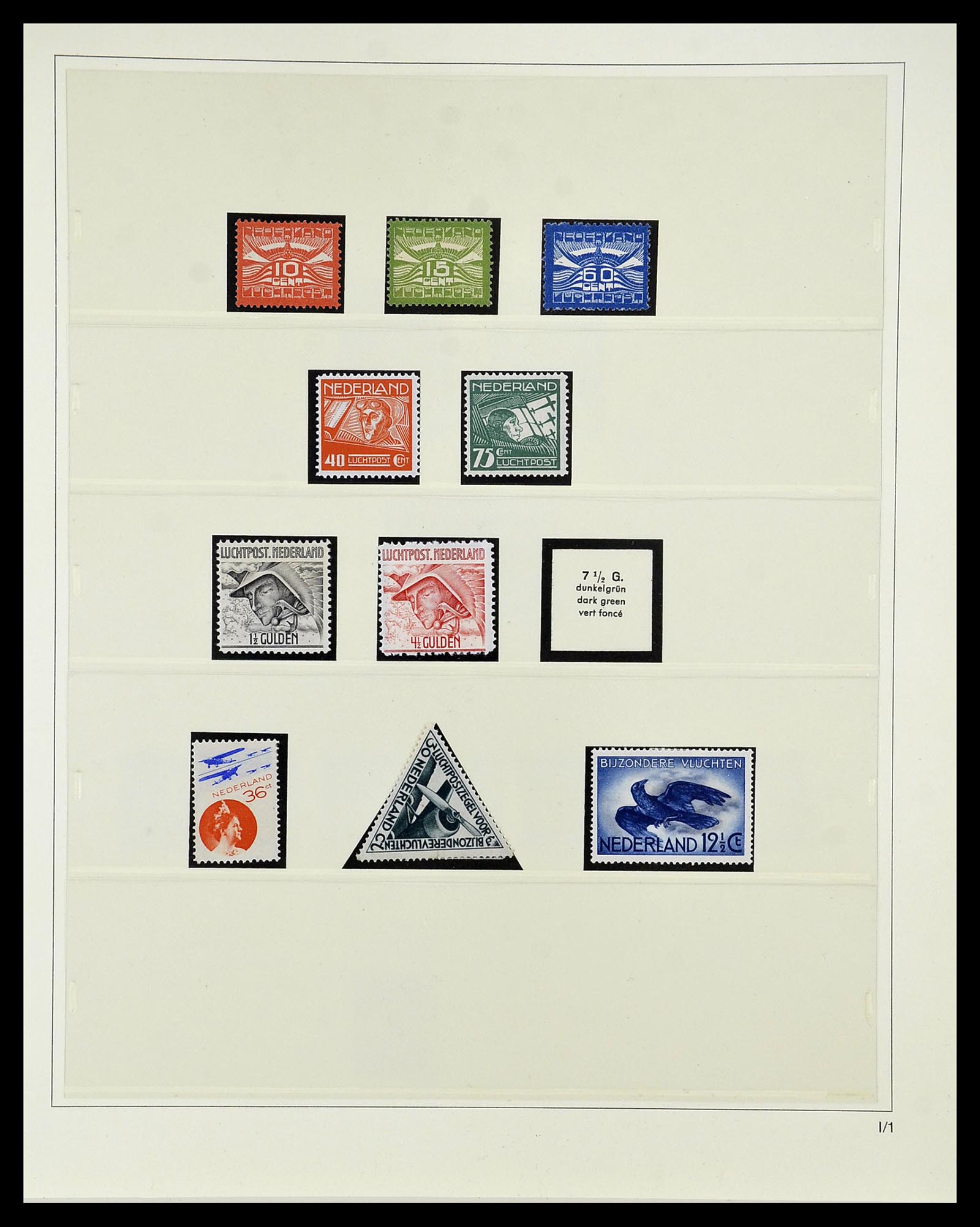 34761 053 - Postzegelverzameling 34761 Nederland 1869-1960.