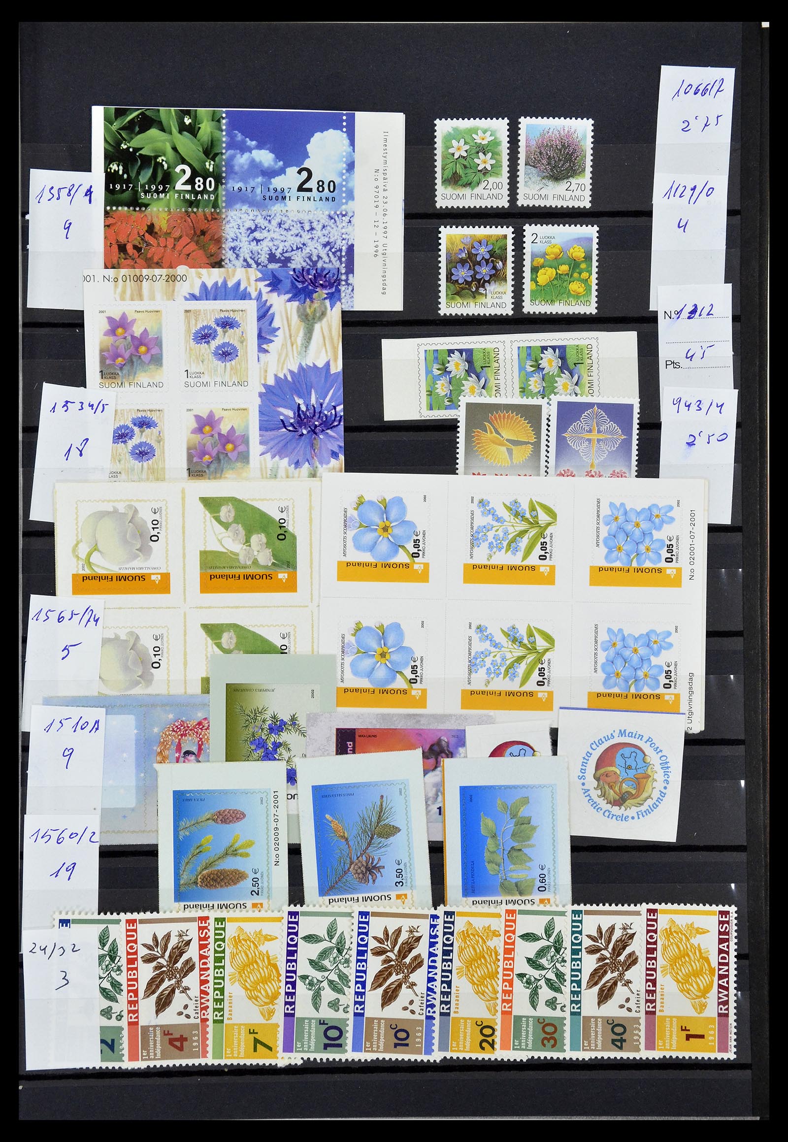 34764 027 - Stamp Collection 34764 Birds 1950-2017!
