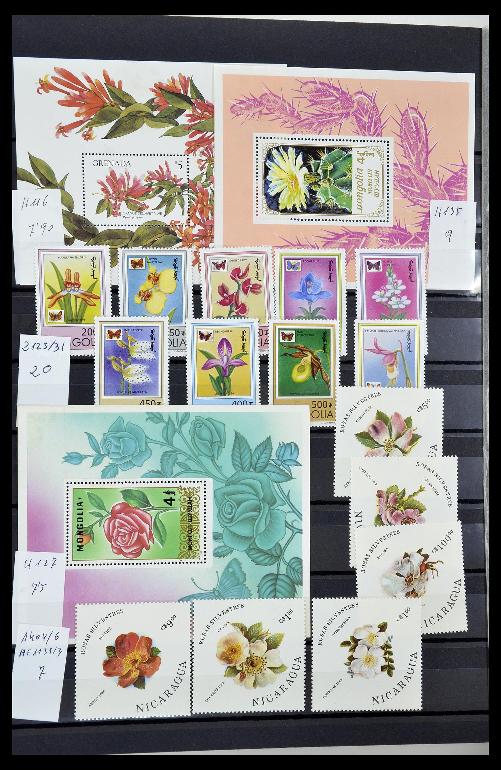 34764 048 - Postzegelverzameling 34764 Vogels 1950-2017!