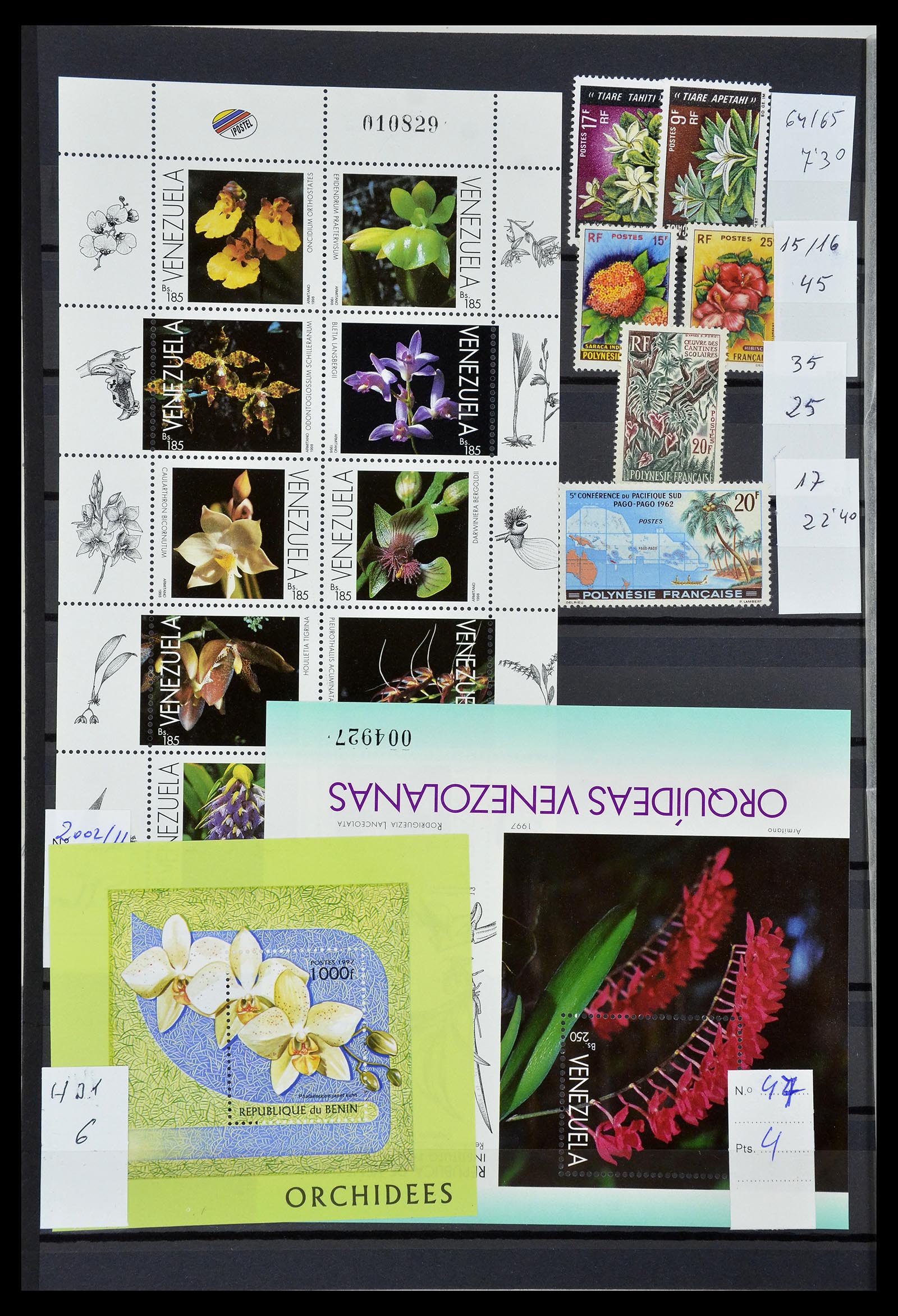 34764 054 - Postzegelverzameling 34764 Vogels 1950-2017!