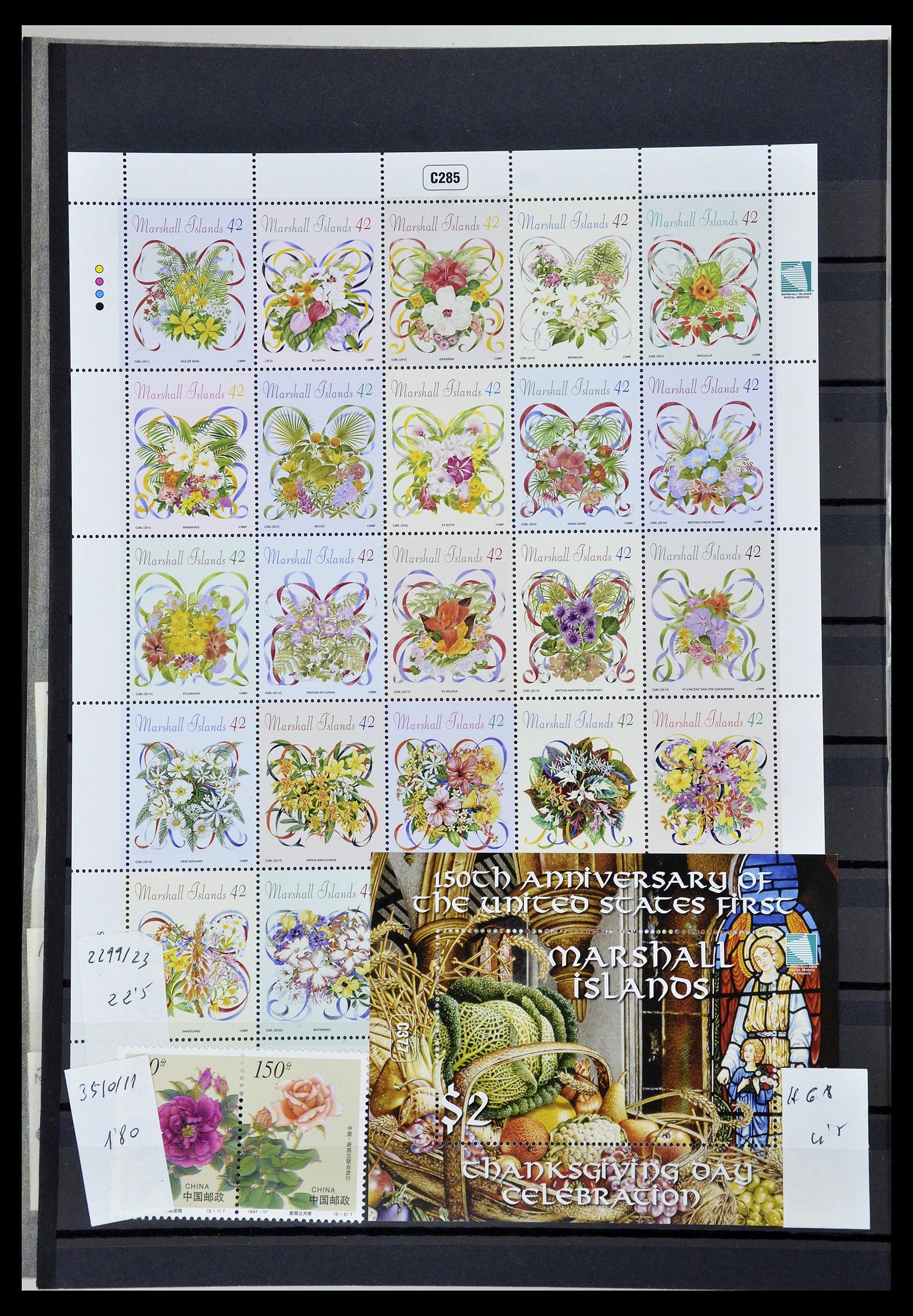 34764 062 - Postzegelverzameling 34764 Vogels 1950-2017!