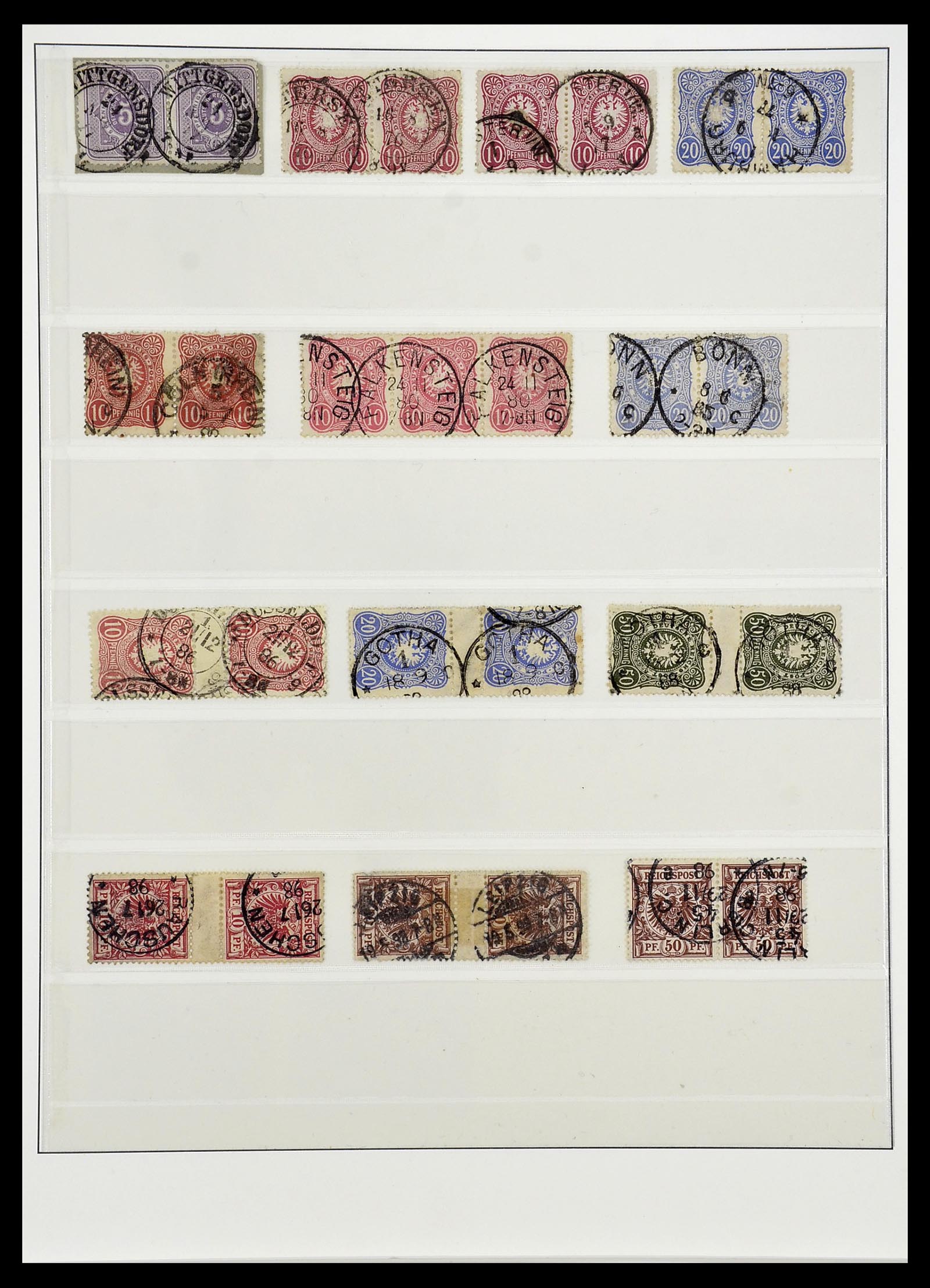 34767 004 - Stamp Collection 34767 German Reich 1872-1945.