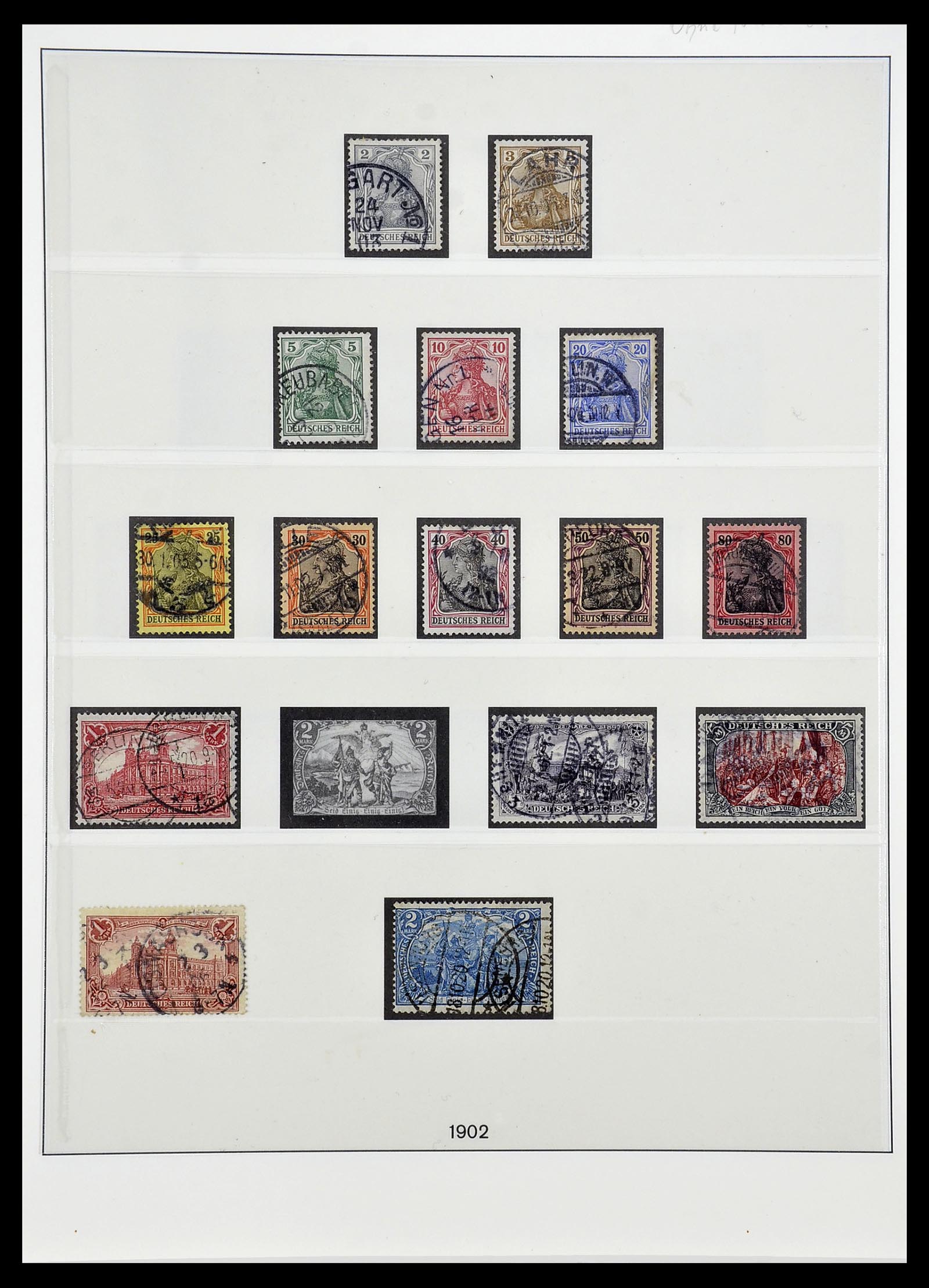 34767 007 - Stamp Collection 34767 German Reich 1872-1945.